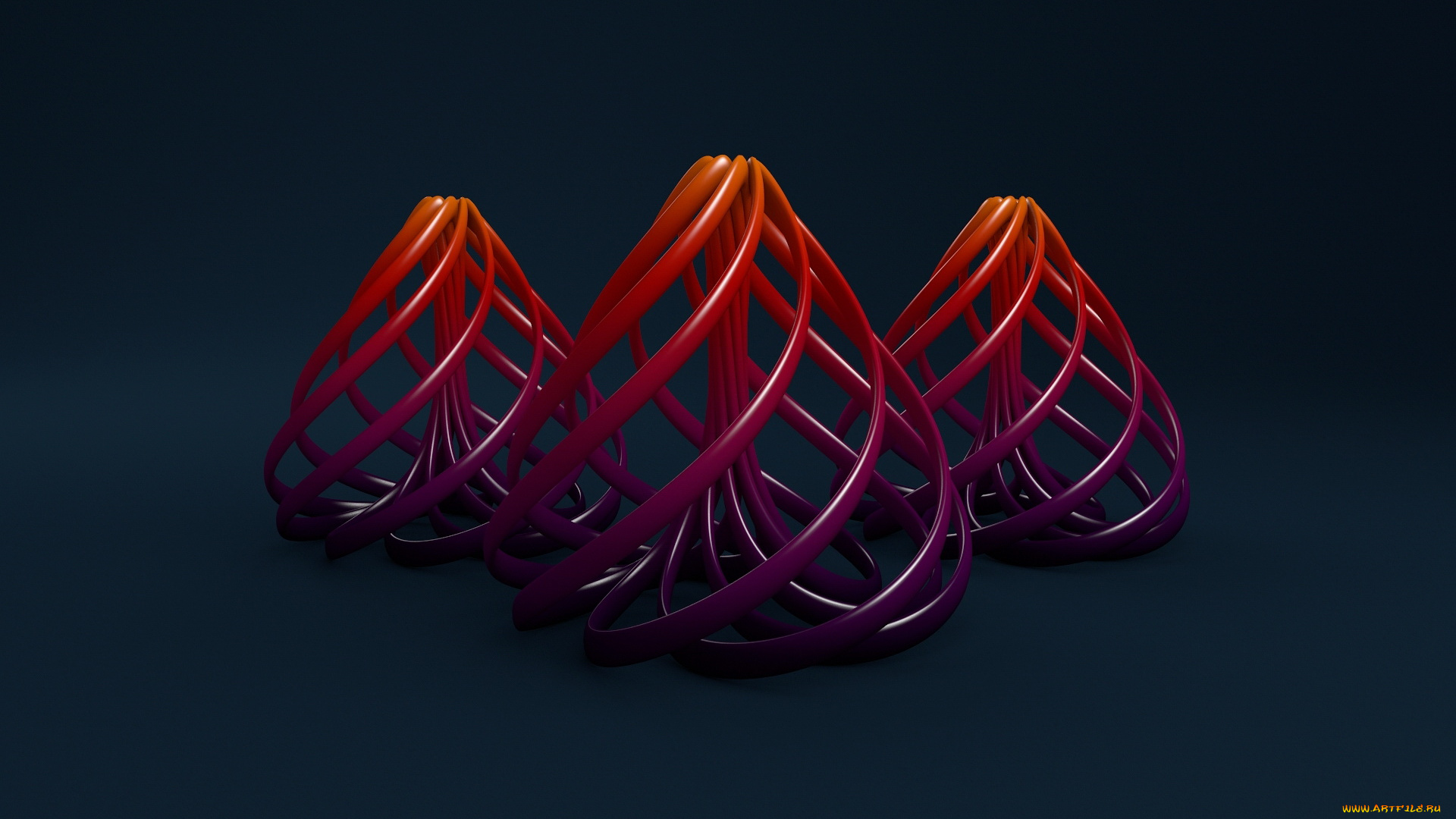 3д, графика, другое, узор, цвета, фон