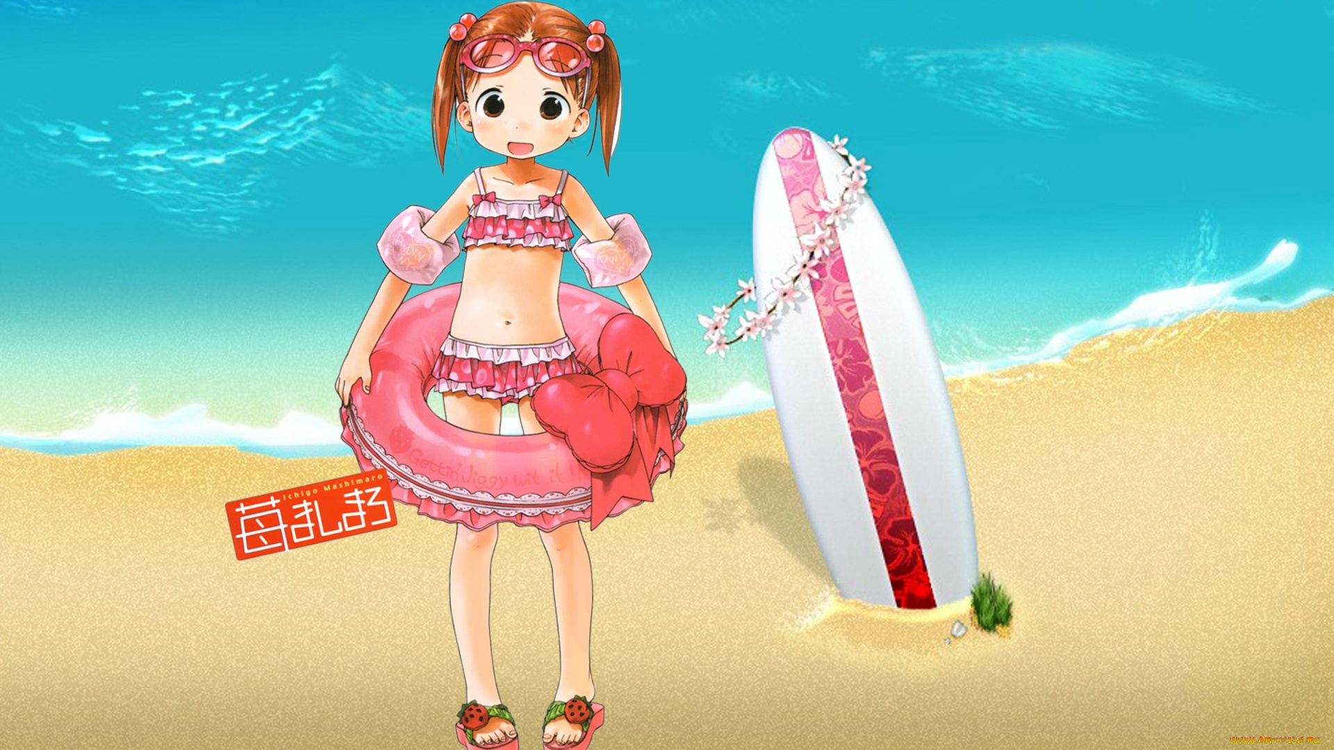 аниме, ichigo, mashimaro, девушки