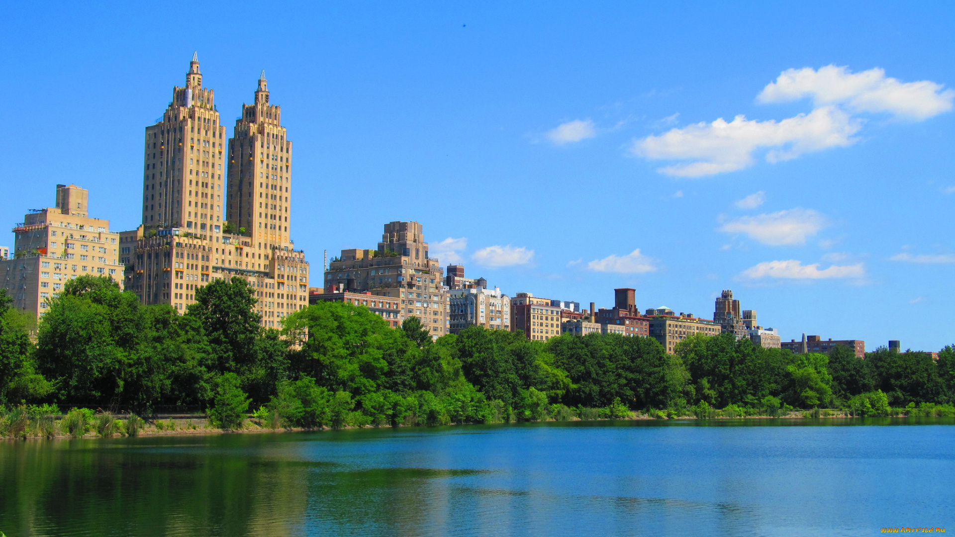 города, нью, йорк, сша