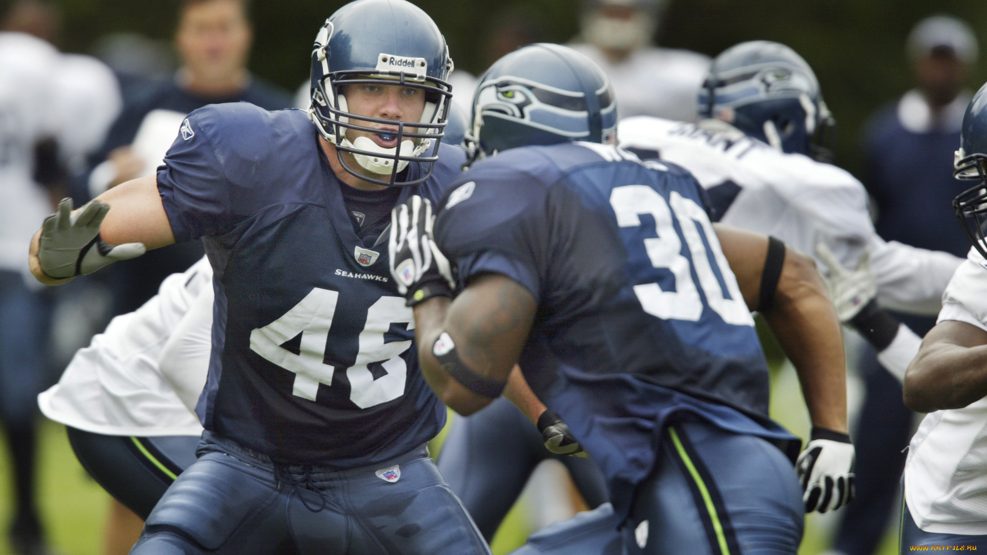 seattle, seahawks, 2012, спорт, американский, футбол, матч, игроки, экипировка