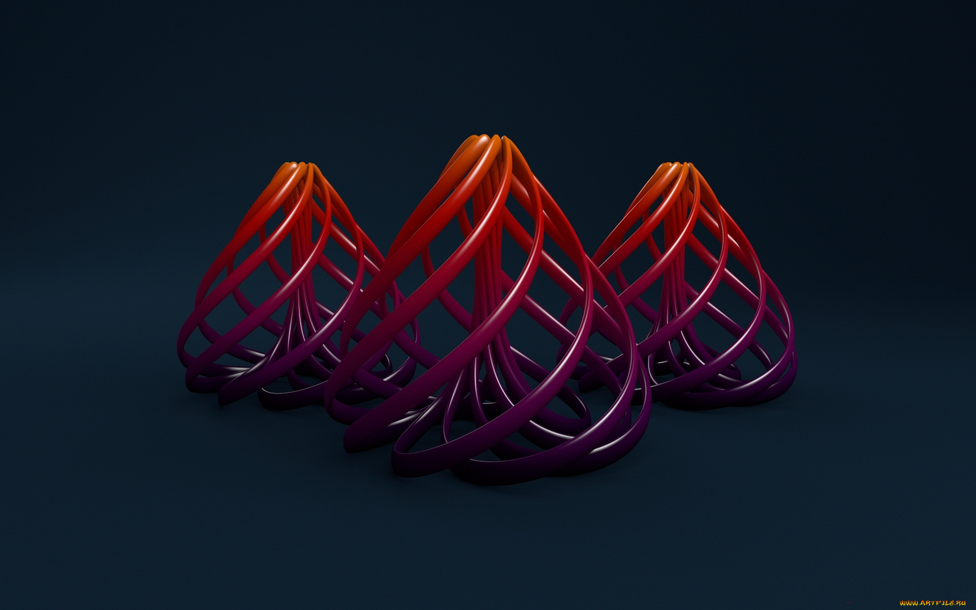 3д, графика, другое, узор, цвета, фон