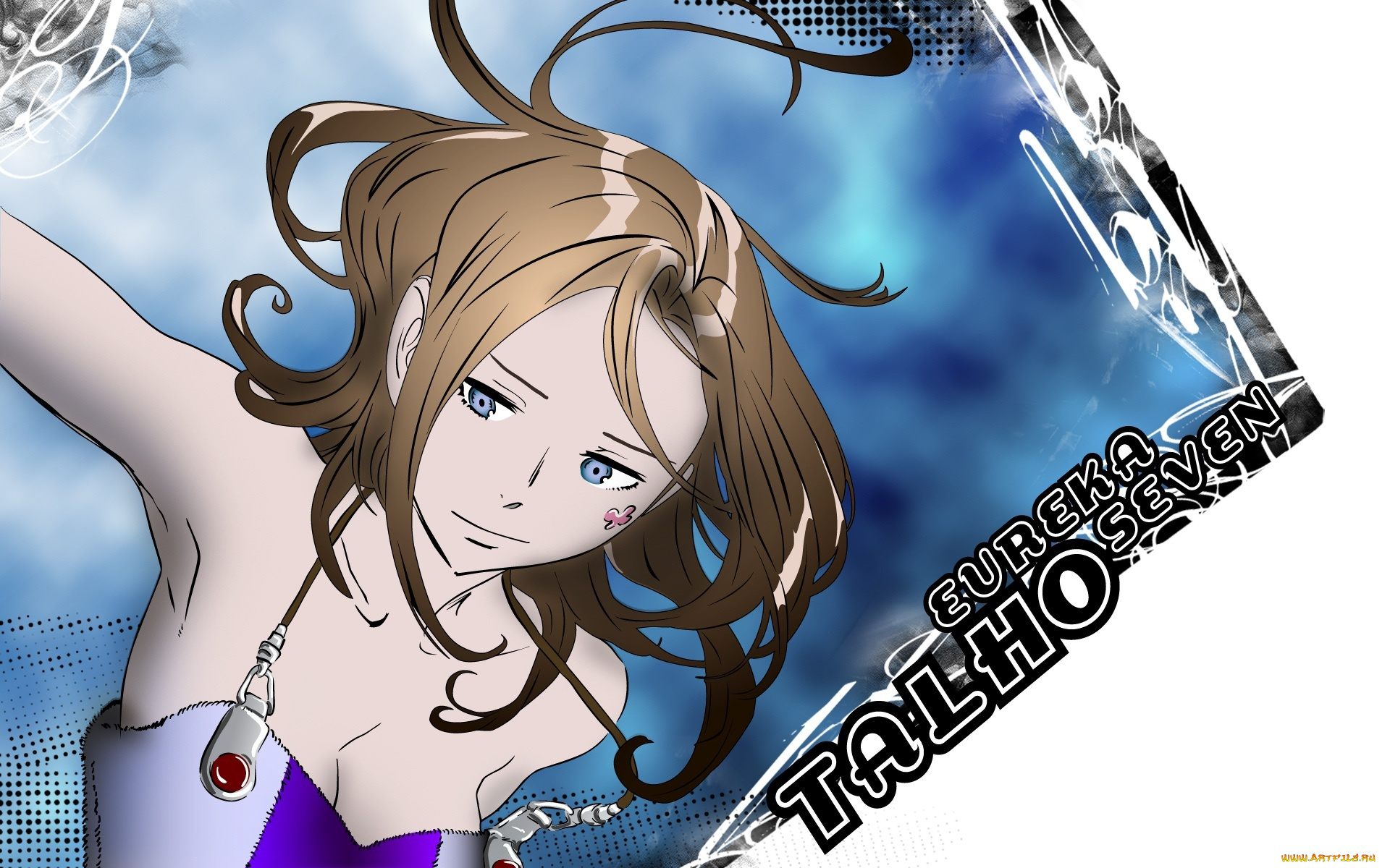 аниме, eureka, seven