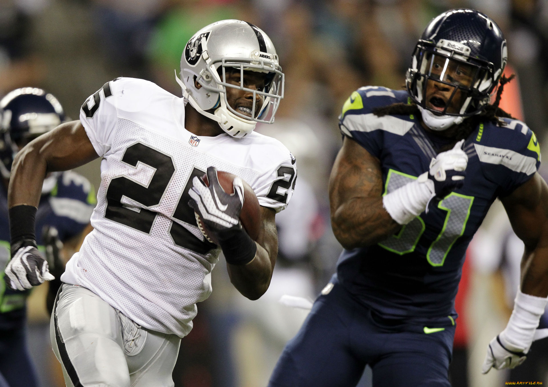 seattle, seahawks, 2011, спорт, американский, футбол, борьба, игроки, мяч, матч