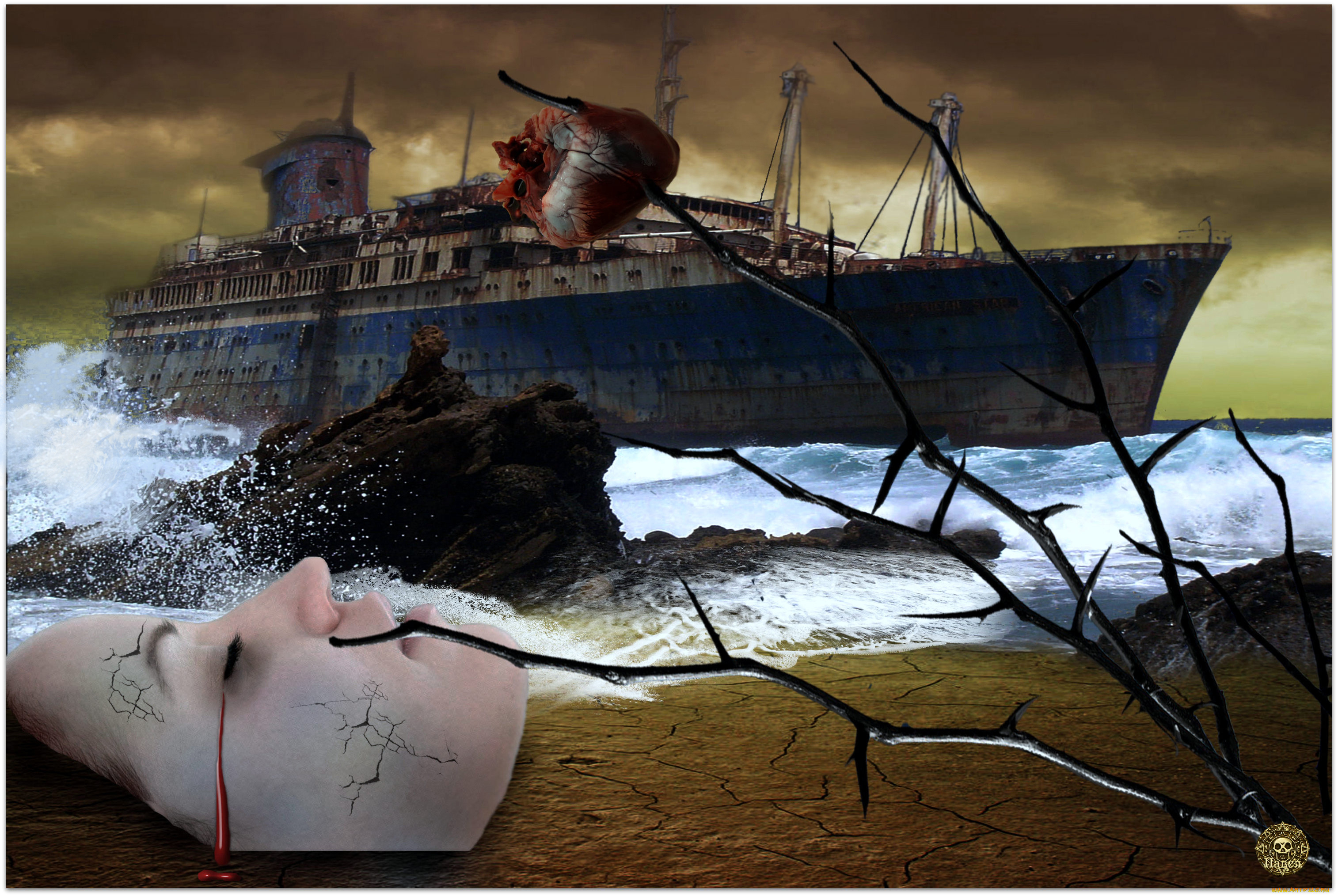 фэнтези, другое, судно, море