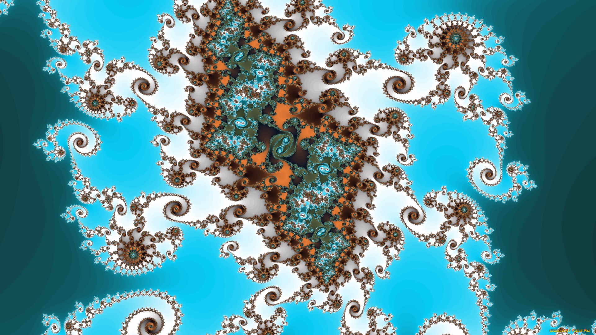 3д, графика, fractal, фракталы, фон, цвета, узор