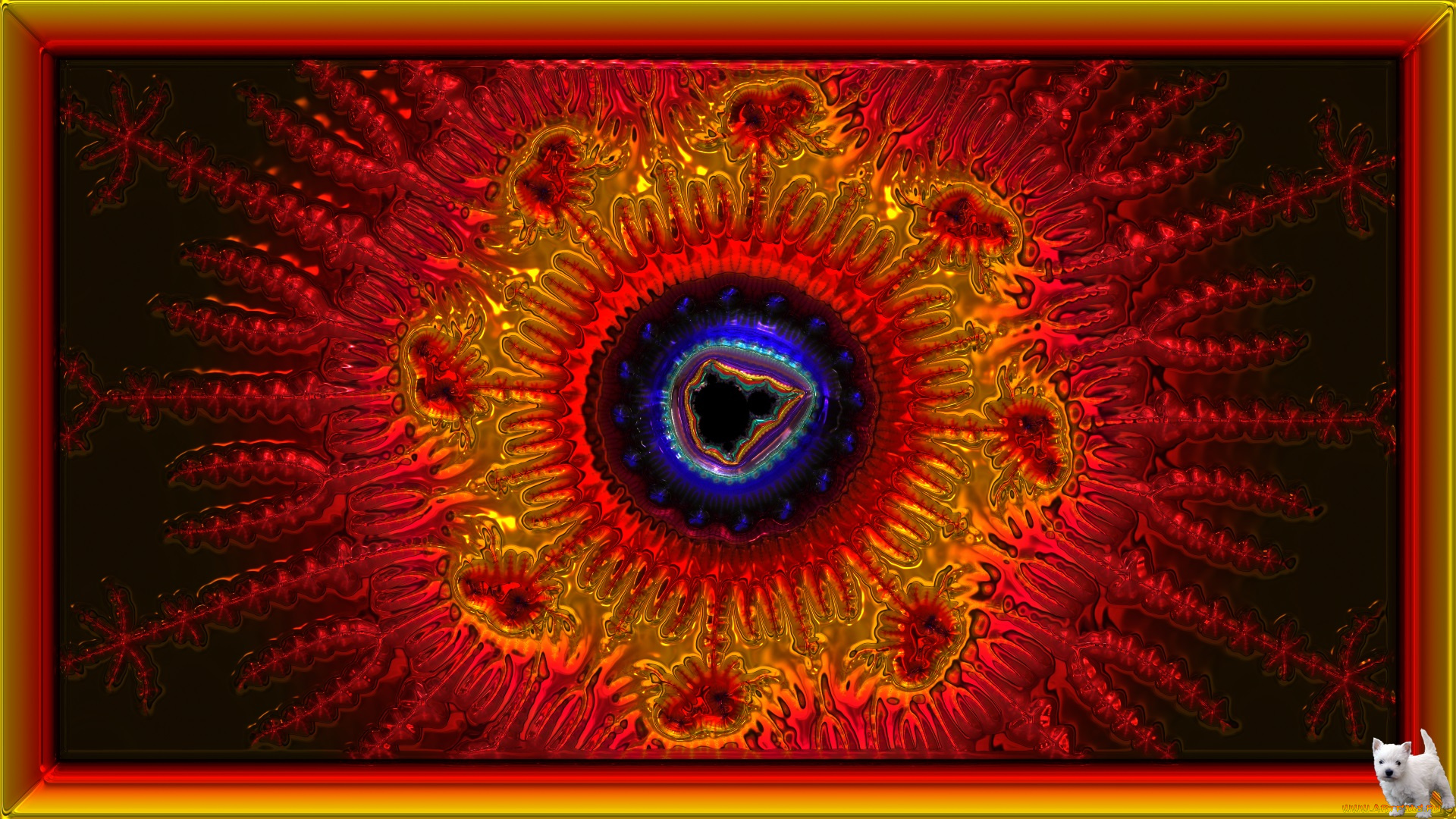 3д, графика, fractal, фракталы, узор, цвета, фон