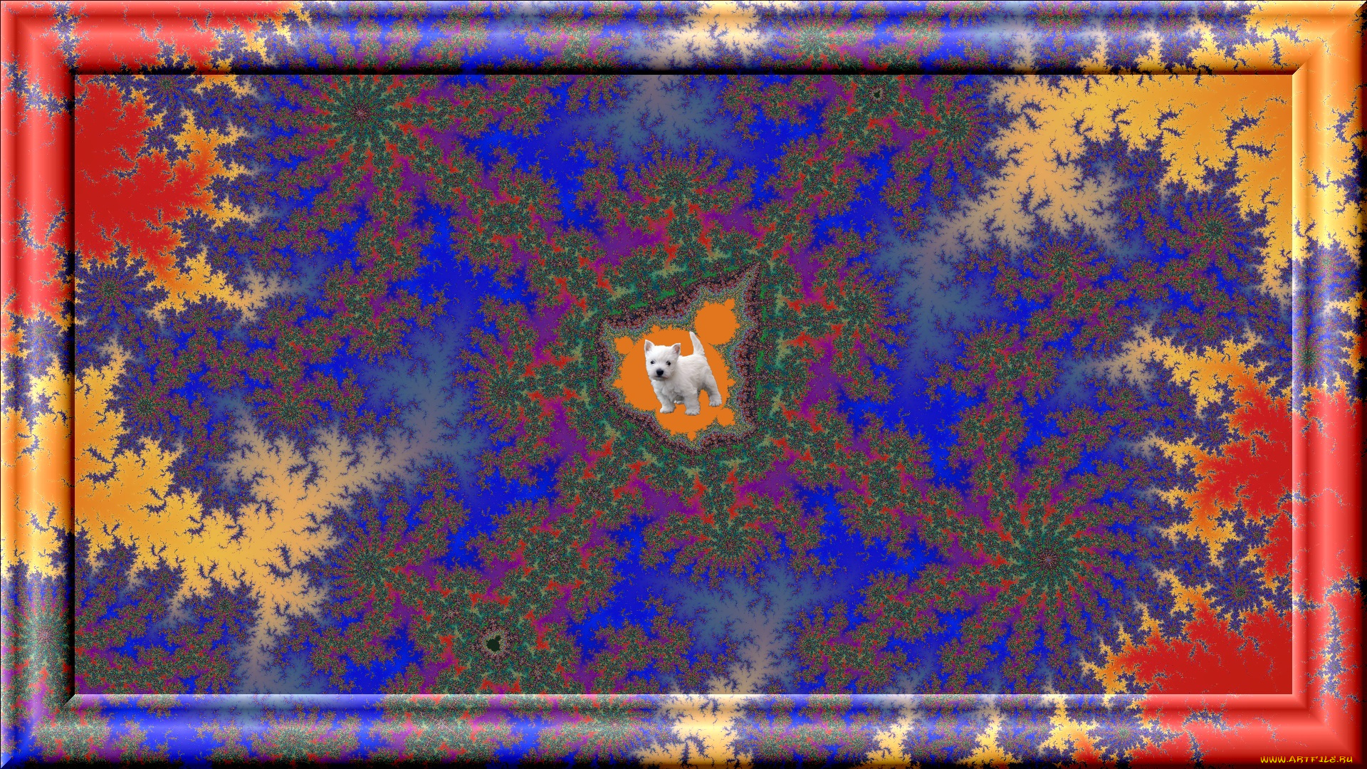 3д, графика, fractal, фракталы, узор, цвета, фон