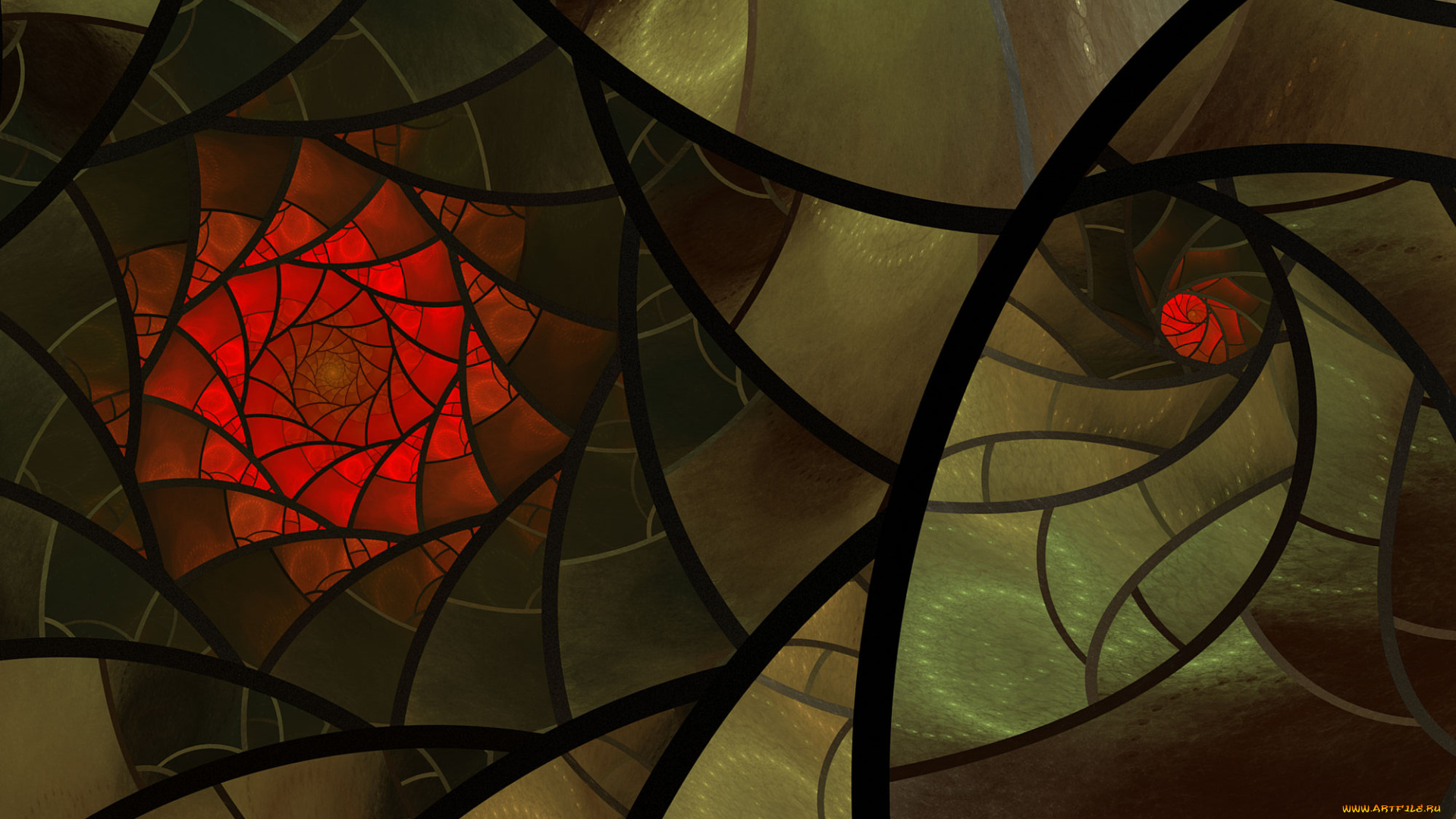 3д, графика, fractal, фракталы, узор, фон, цвета