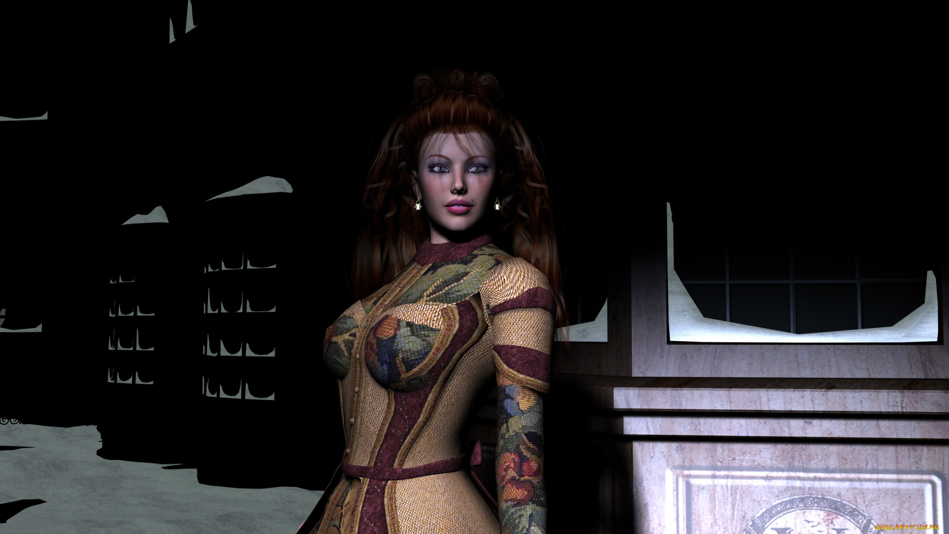 3д, графика, people, люди, девушка