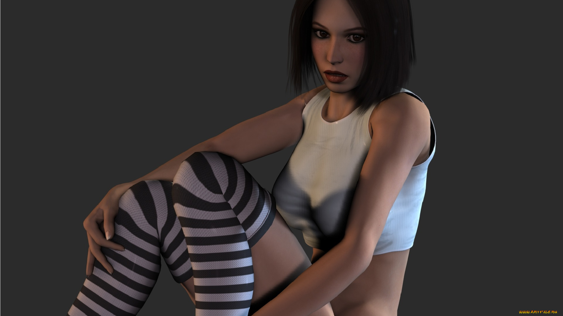 3д, графика, people, люди, девушка