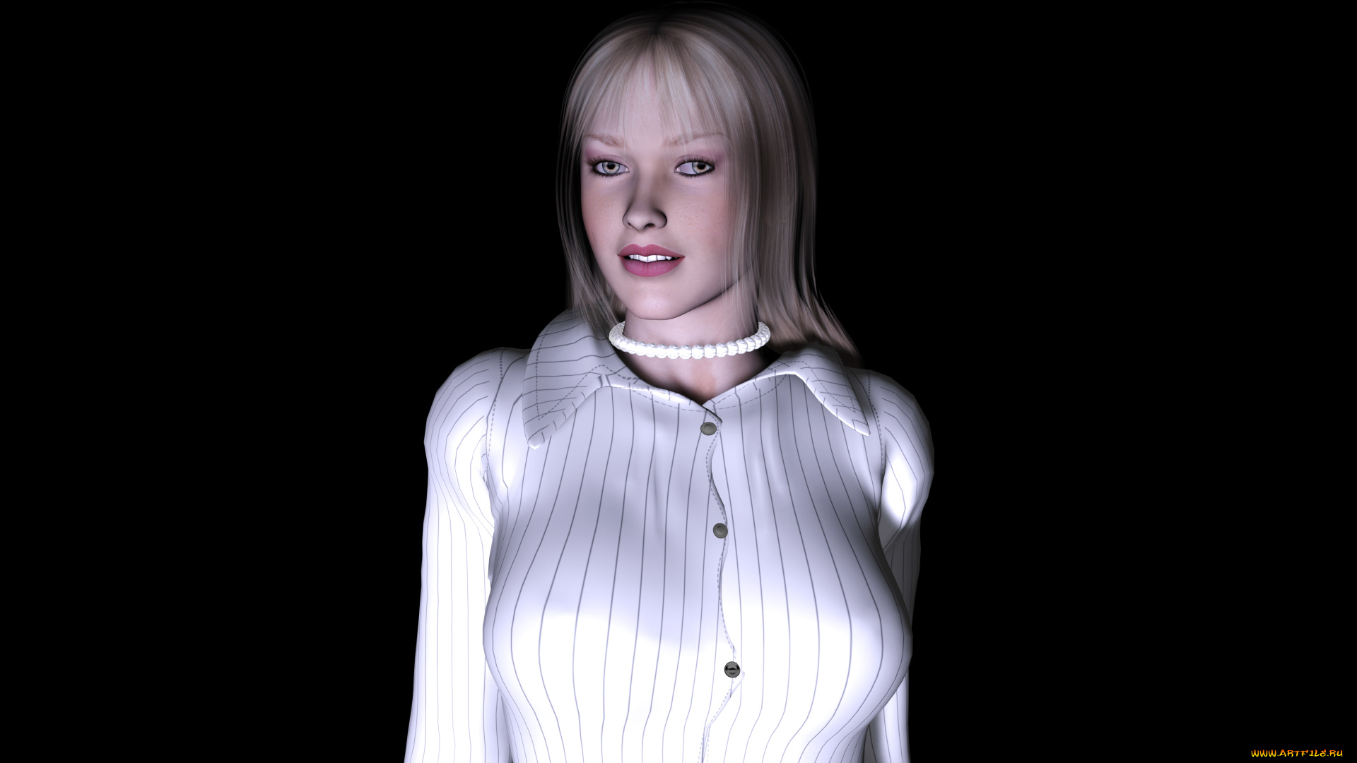 3д, графика, people, люди, девушка, кофточка