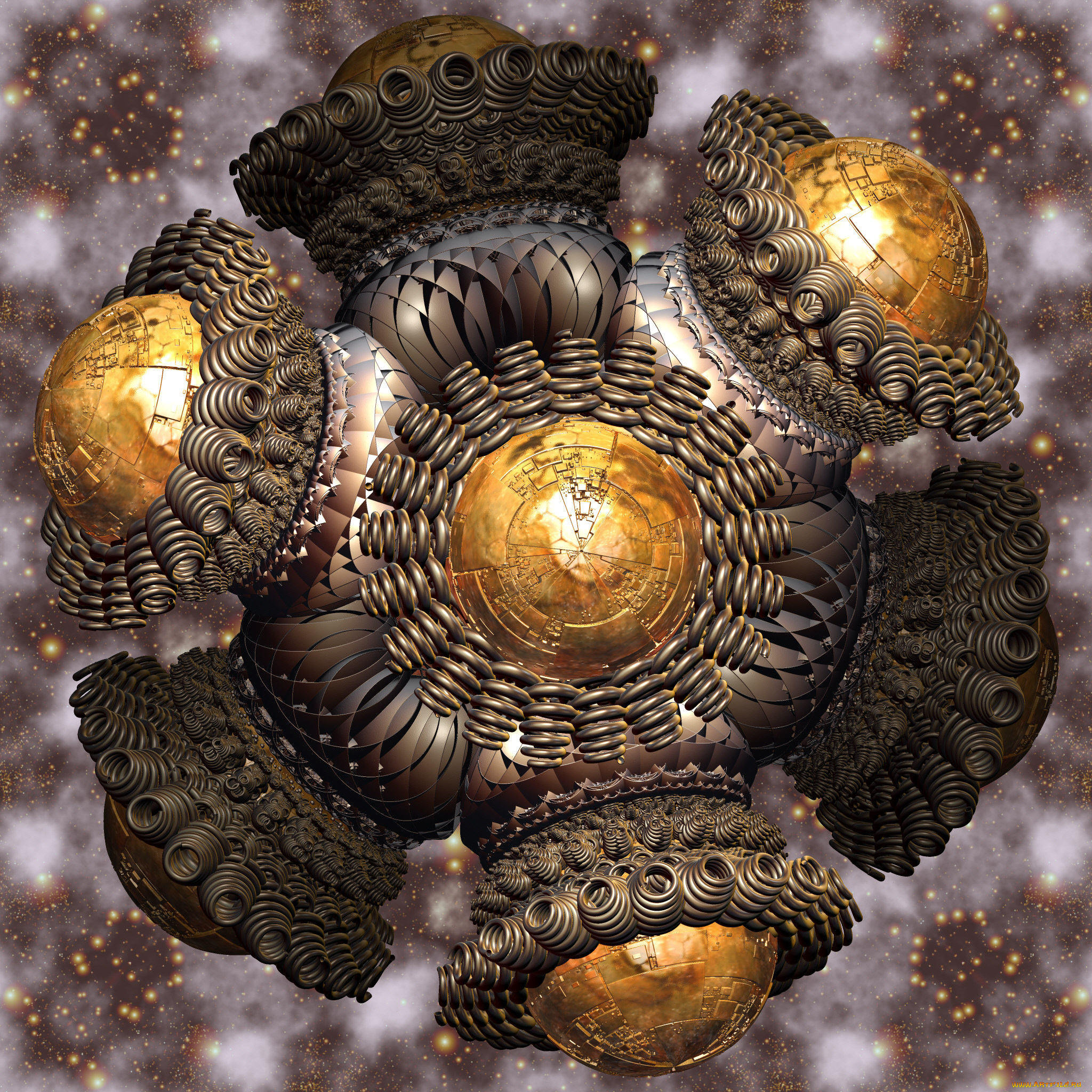 3д, графика, fractal, фракталы, цвета, узор, фон