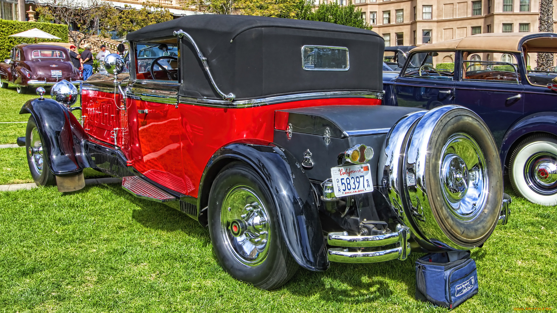 1930, packard, letourneur, et, marchand, victoria, автомобили, выставки, и, уличные, фото, музей, экспозиция