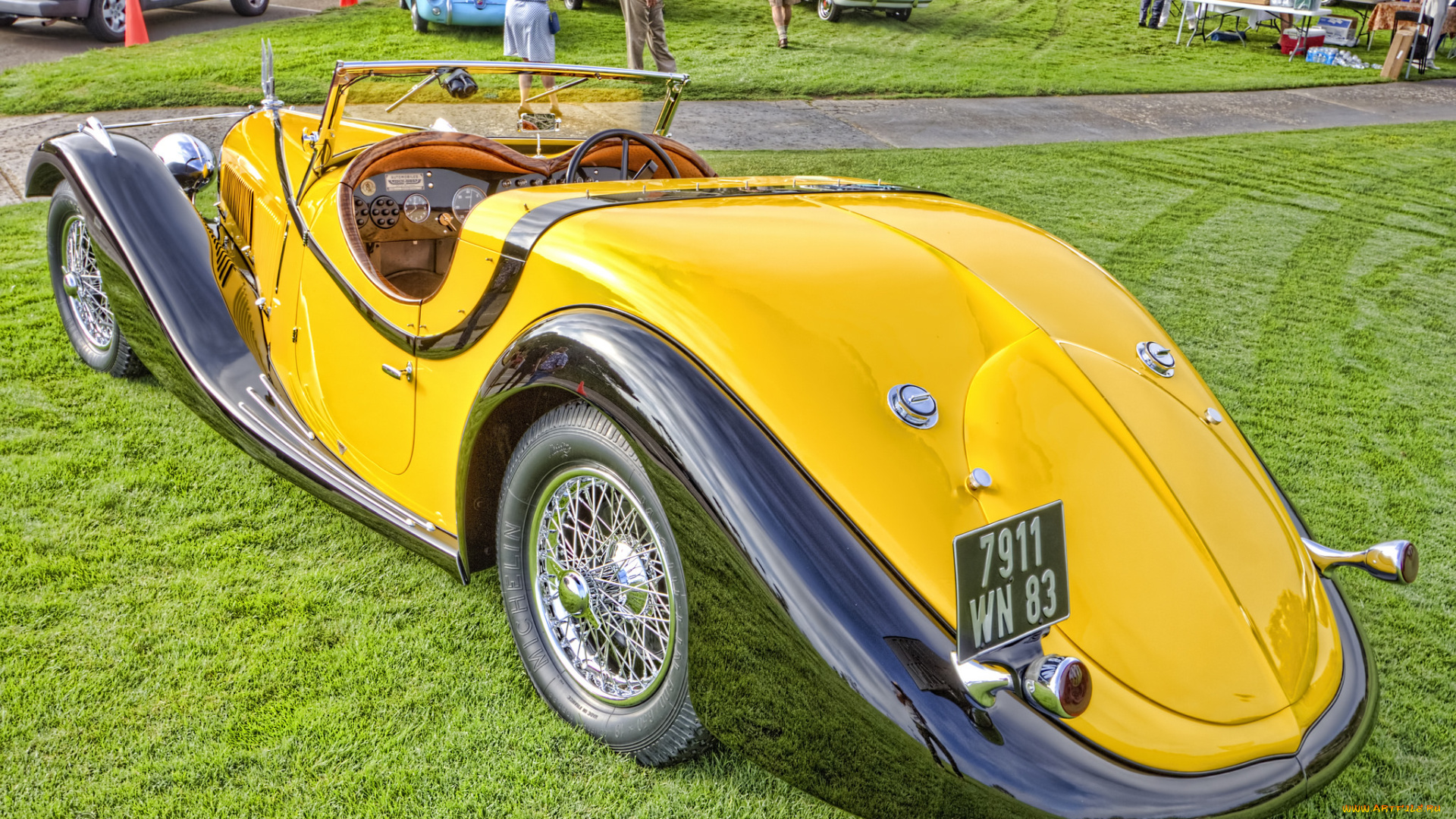 1934, voisin, c27, grand, sport, figoni, roadster, автомобили, выставки, и, уличные, фото, выставка, автошоу