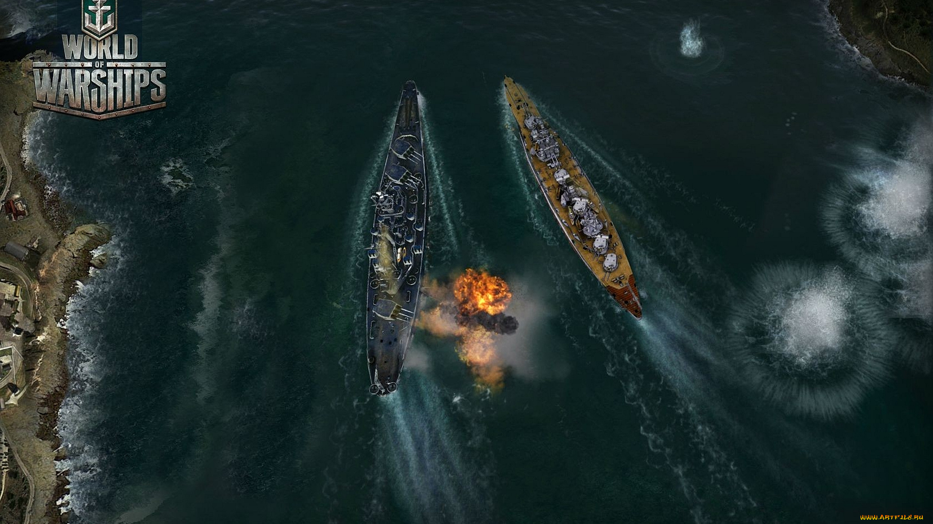 видео, игры, world, of, warships, игра, of, world, онлайн, экшен, warships, симулятор
