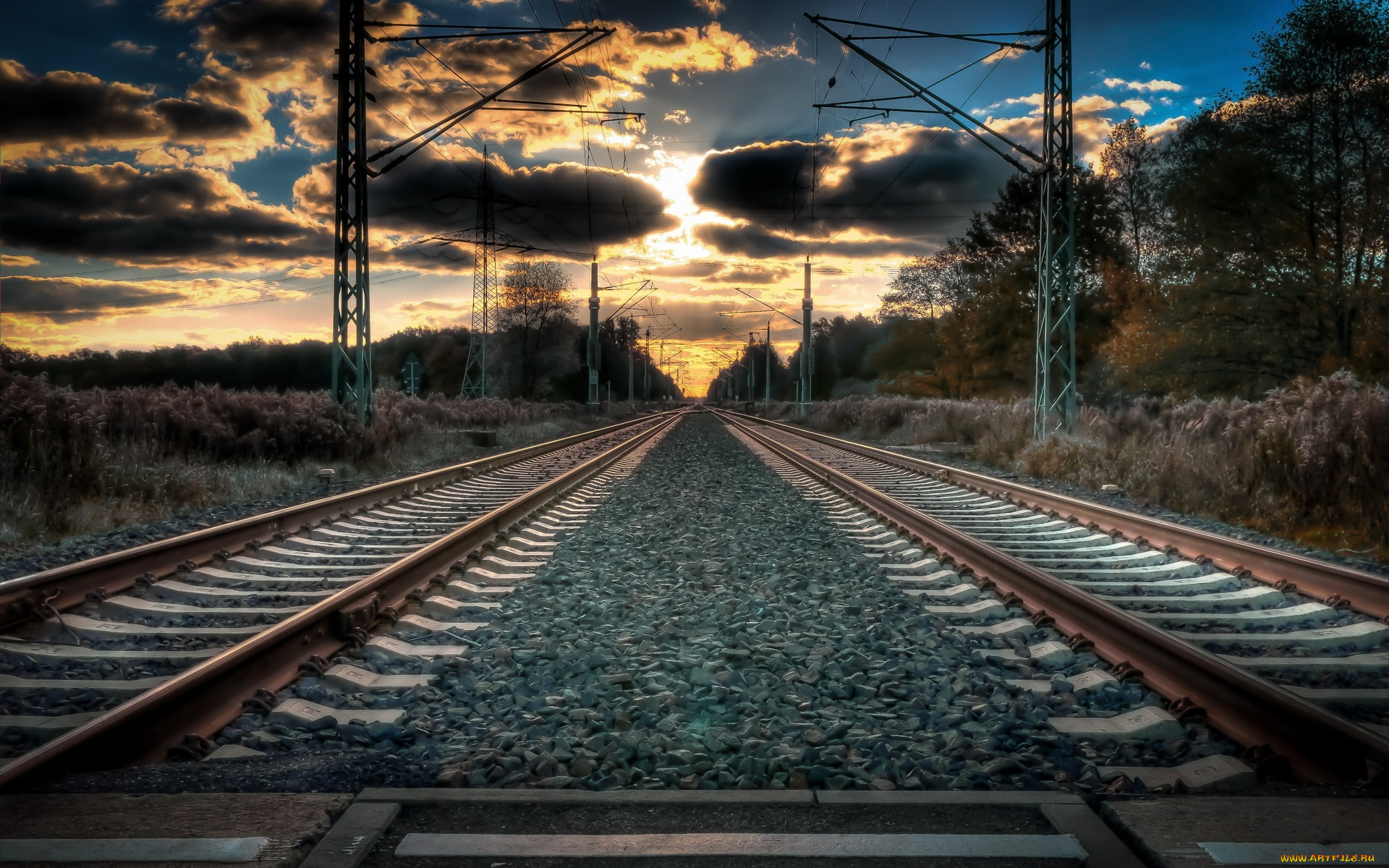 разное, транспортные, средства, и, магистрали, опоры, шпалы, рельсы