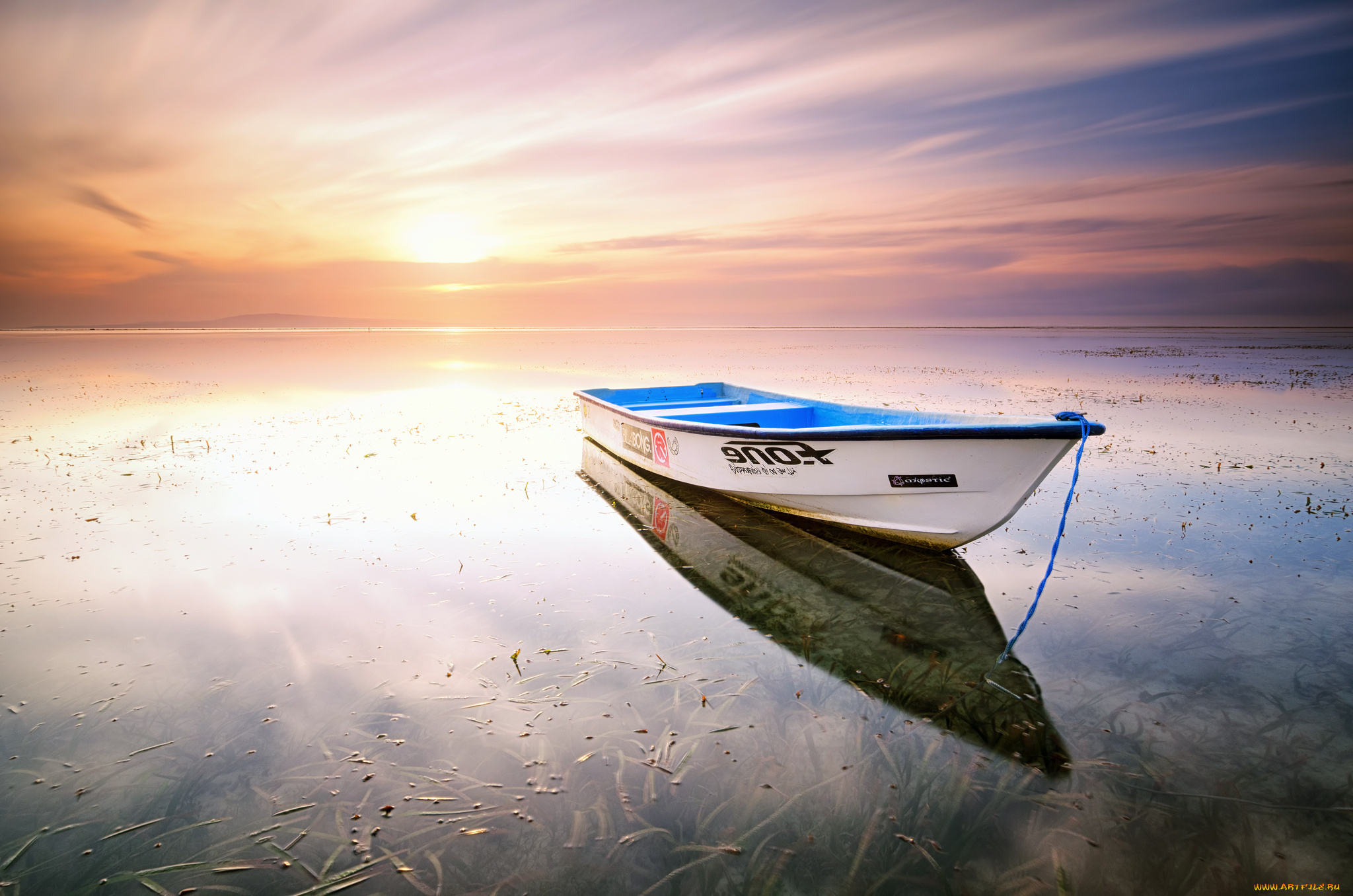 корабли, лодки, , шлюпки, лодка, рассвет, озеро