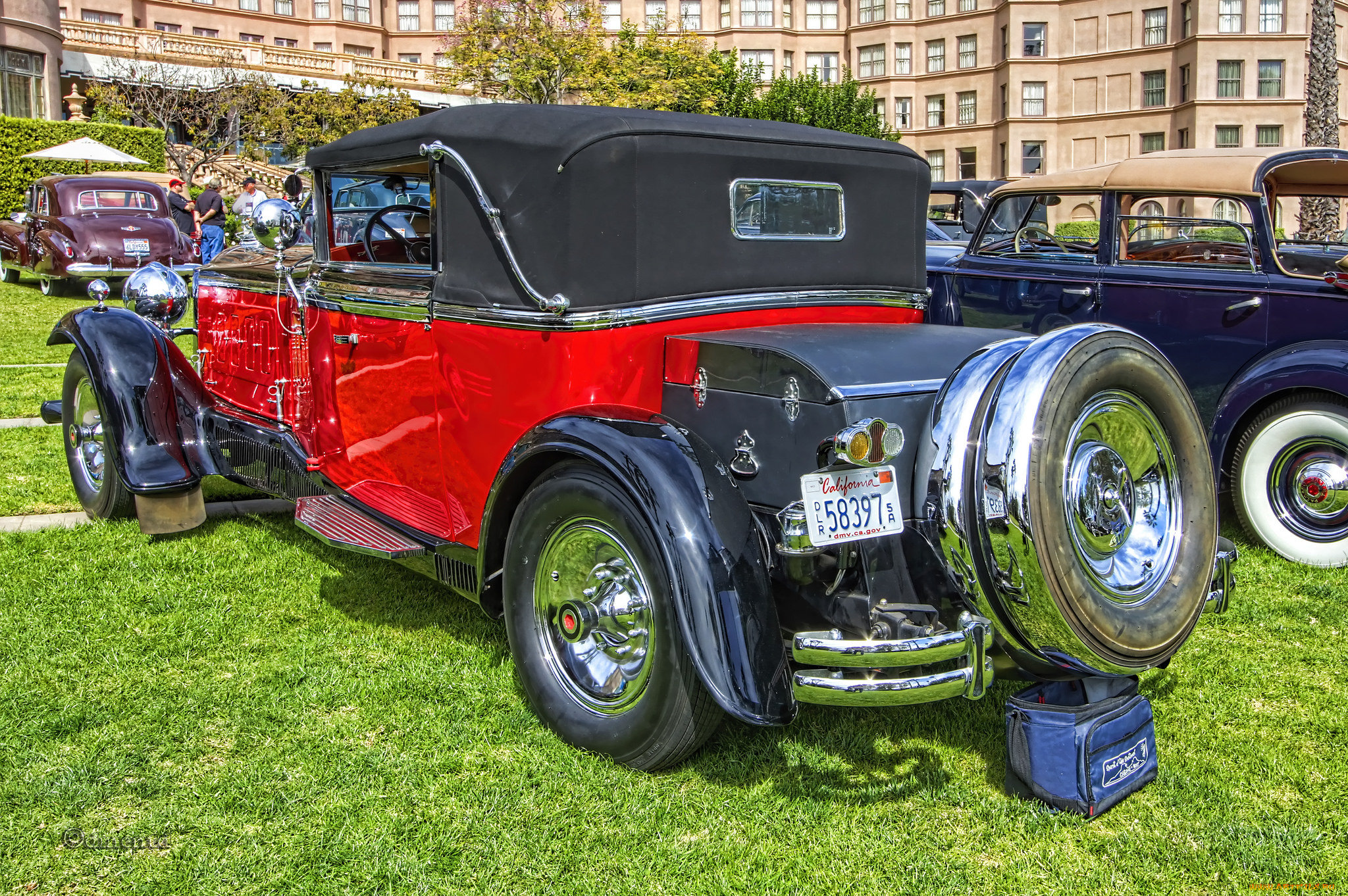 1930, packard, letourneur, et, marchand, victoria, автомобили, выставки, и, уличные, фото, музей, экспозиция