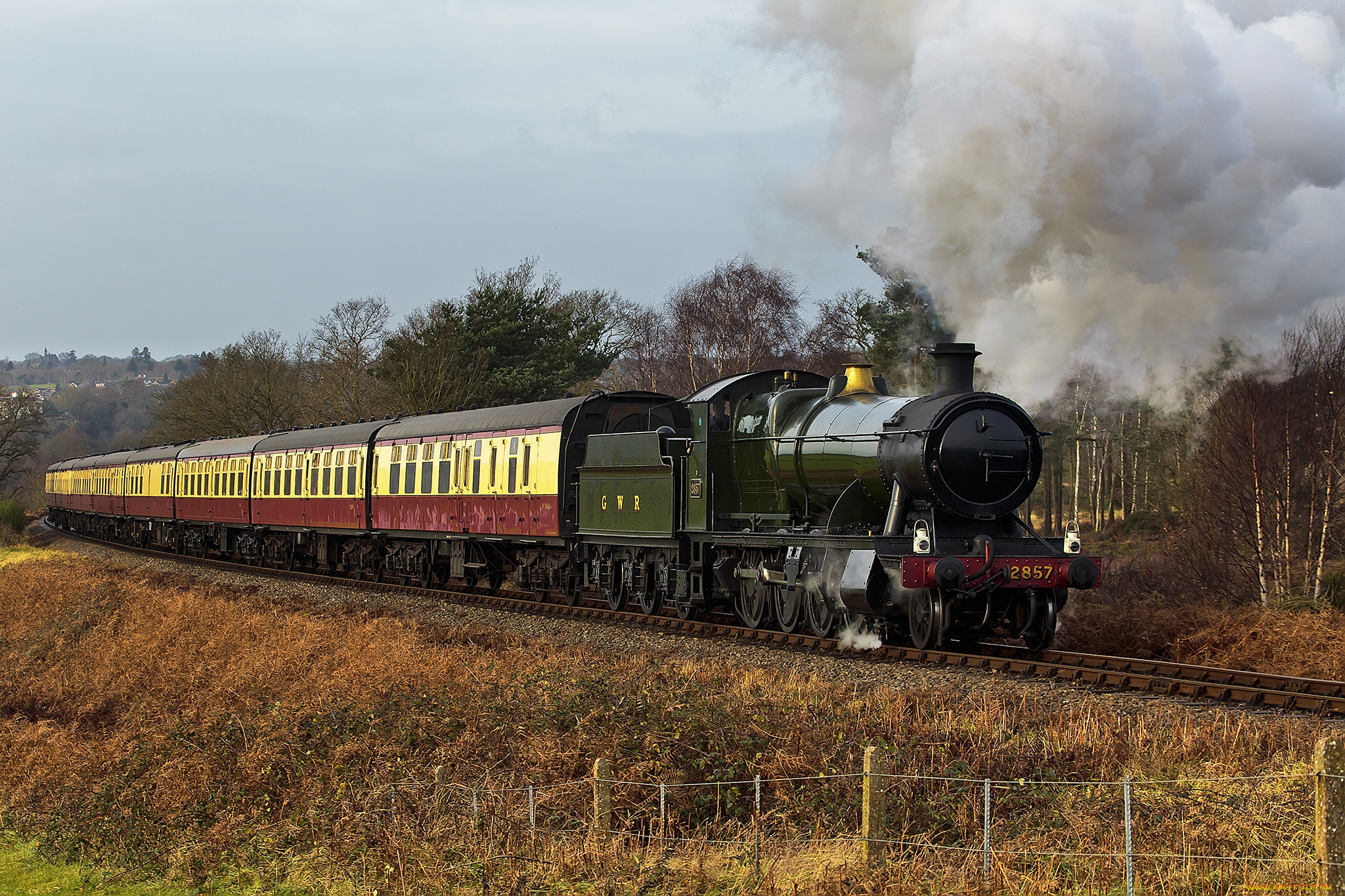 техника, паровозы, паровоз, дорога, железная