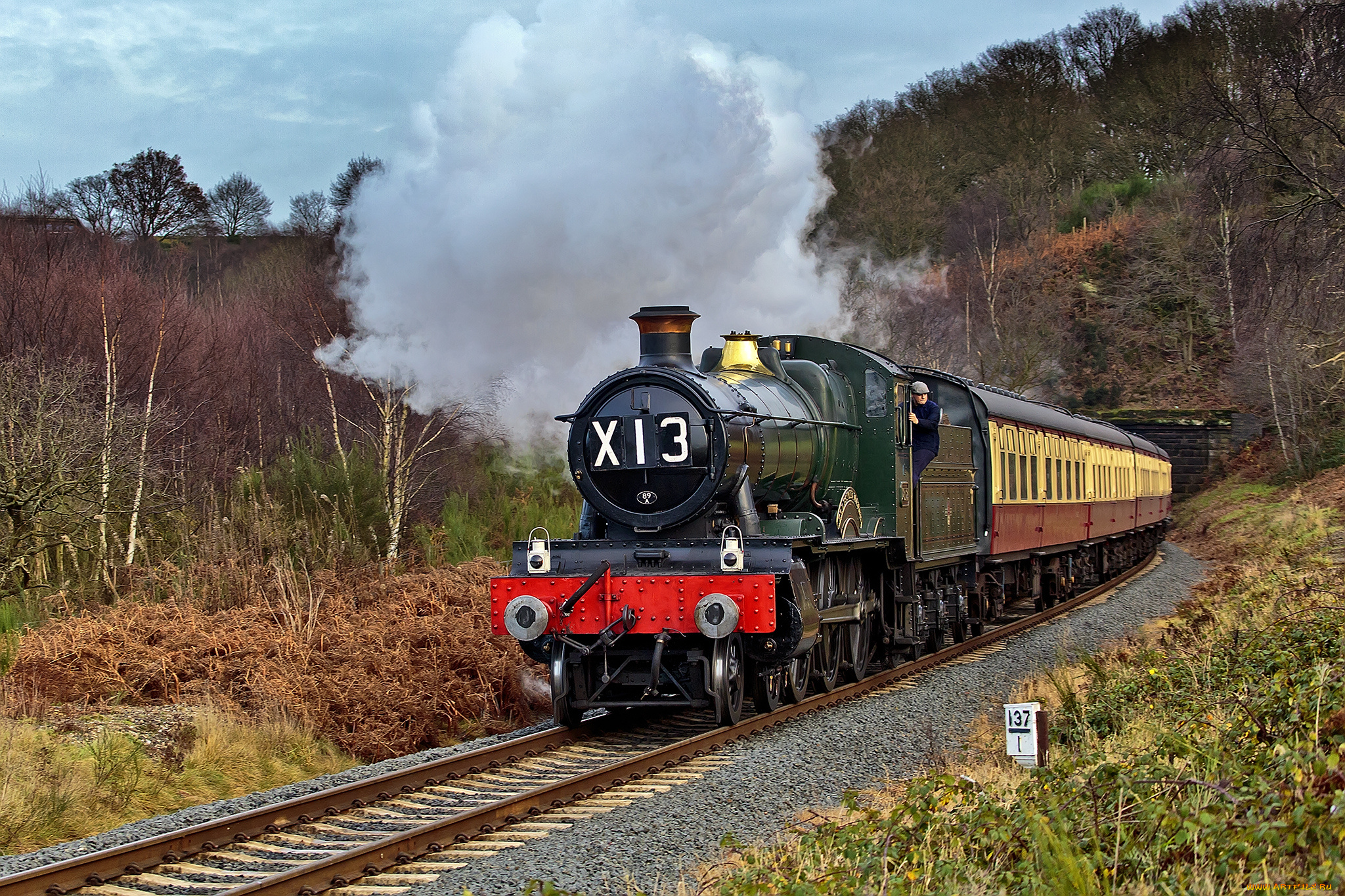 техника, паровозы, паровоз, дорога, железная