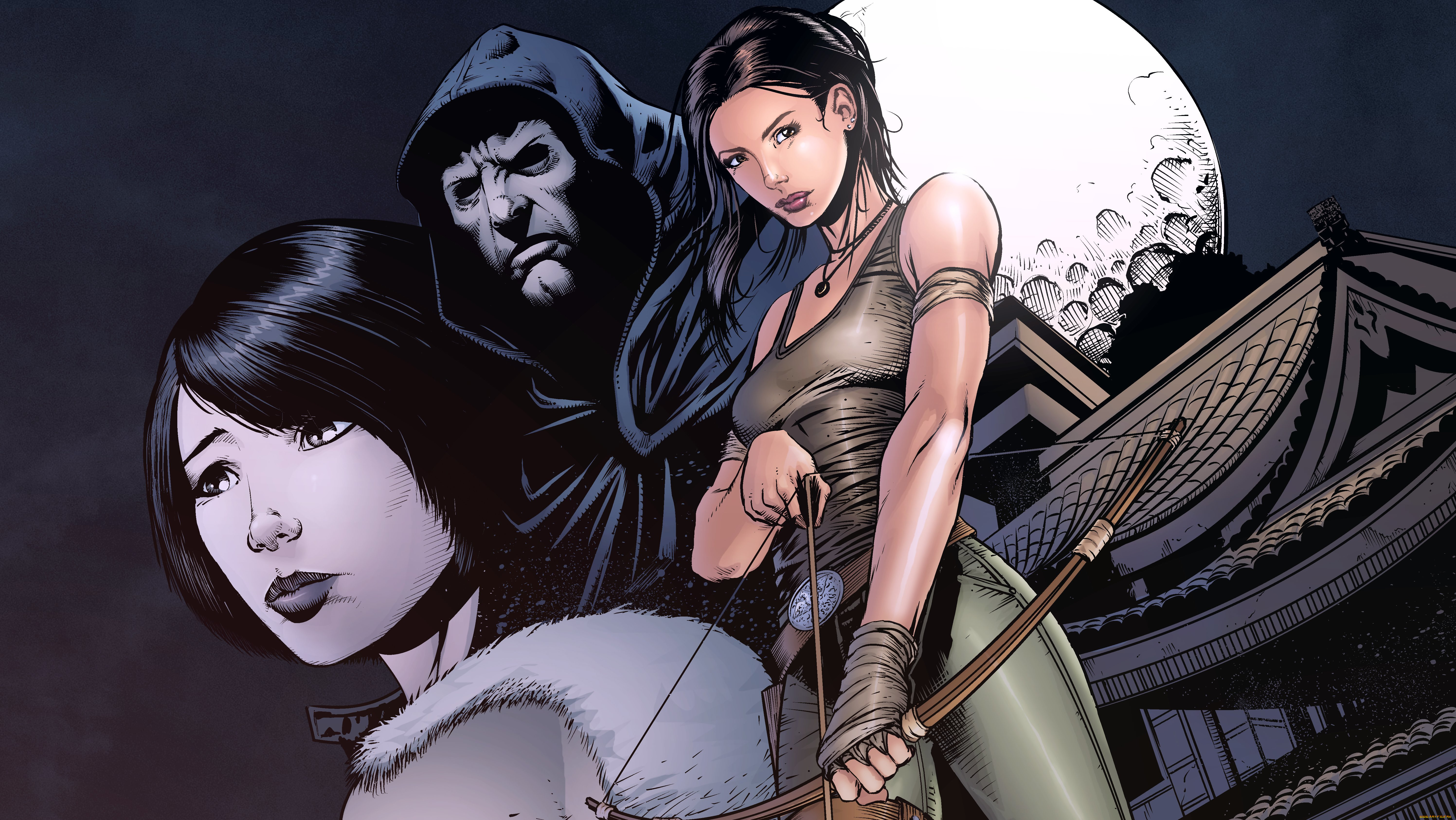 видео, игры, tomb, raider, 2013, крофт, лара, raider, 2013, tomb, лук, девушка