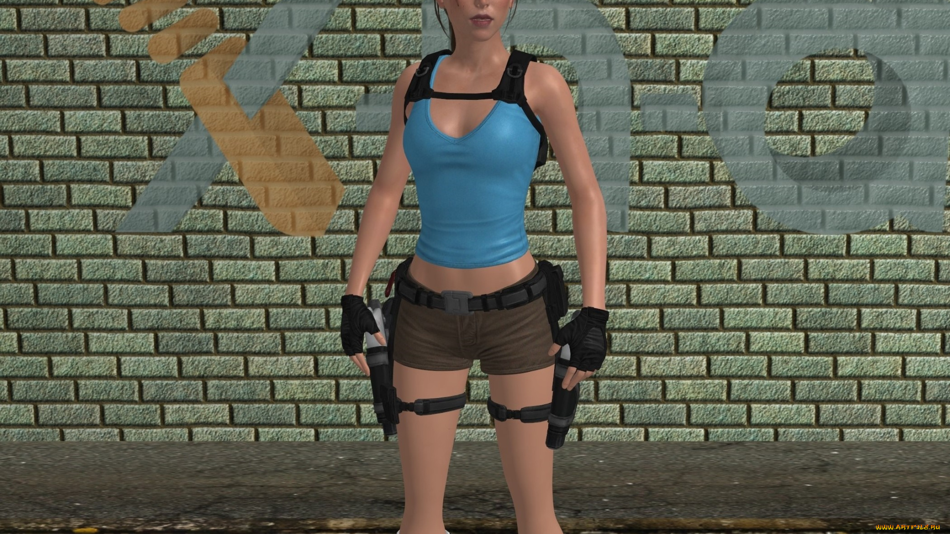 3д, графика, фантазия, , fantasy, взгляд, девушка, фон, оружие