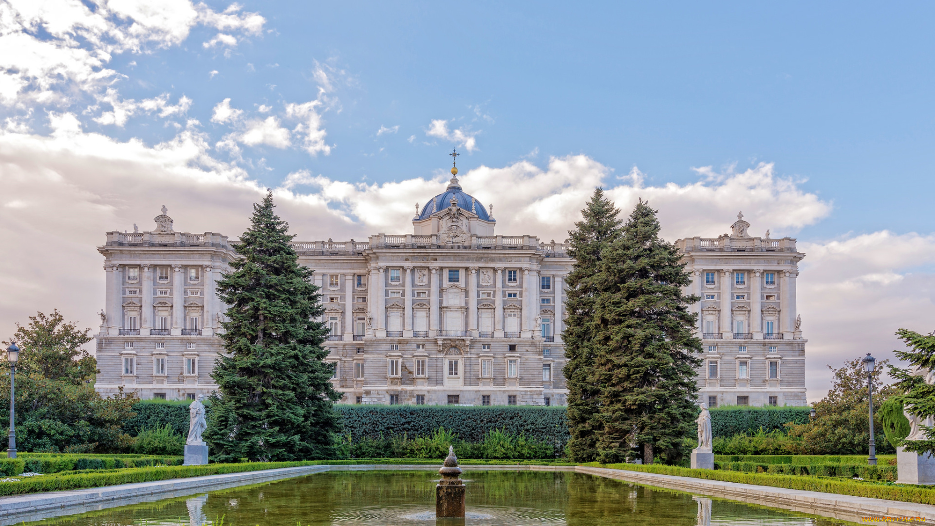 royal, palace, , madrid, города, мадрид, , испания, дворец, королевский