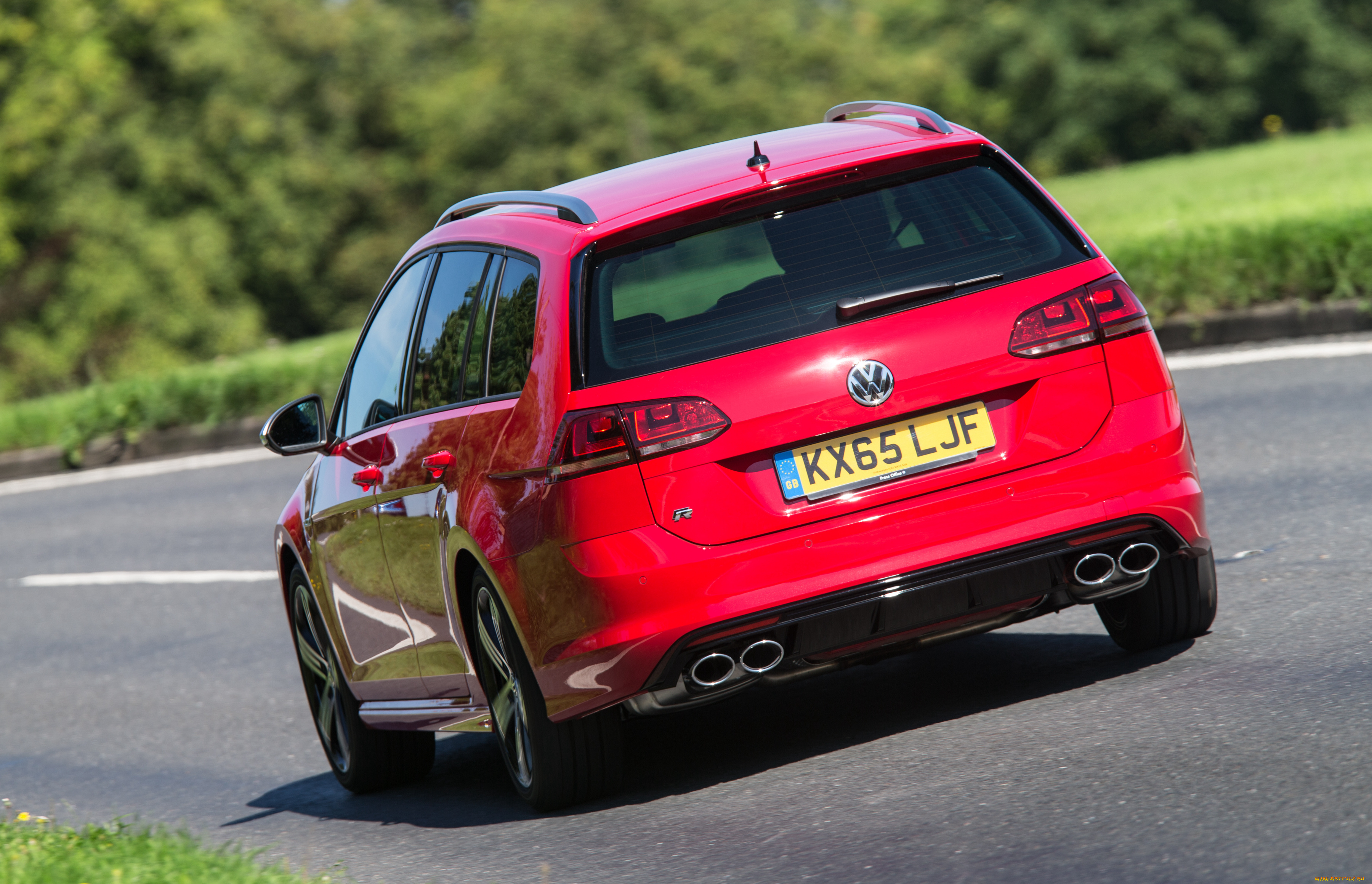 автомобили, volkswagen, 2015г, typ, 5g, r, estate, golf, красный