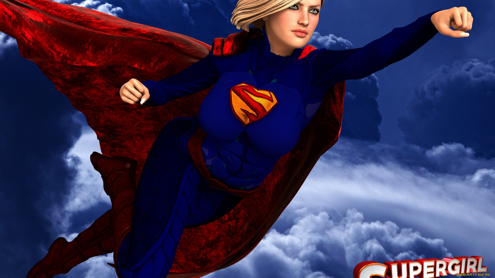 3д, графика, фантазия, , fantasy, фон, взгляд, девушка