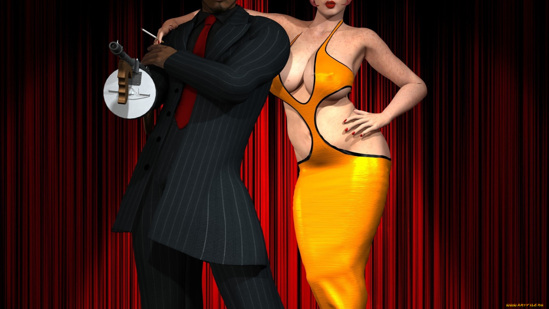 3д, графика, люди, , people, фон, взгляд, девушка