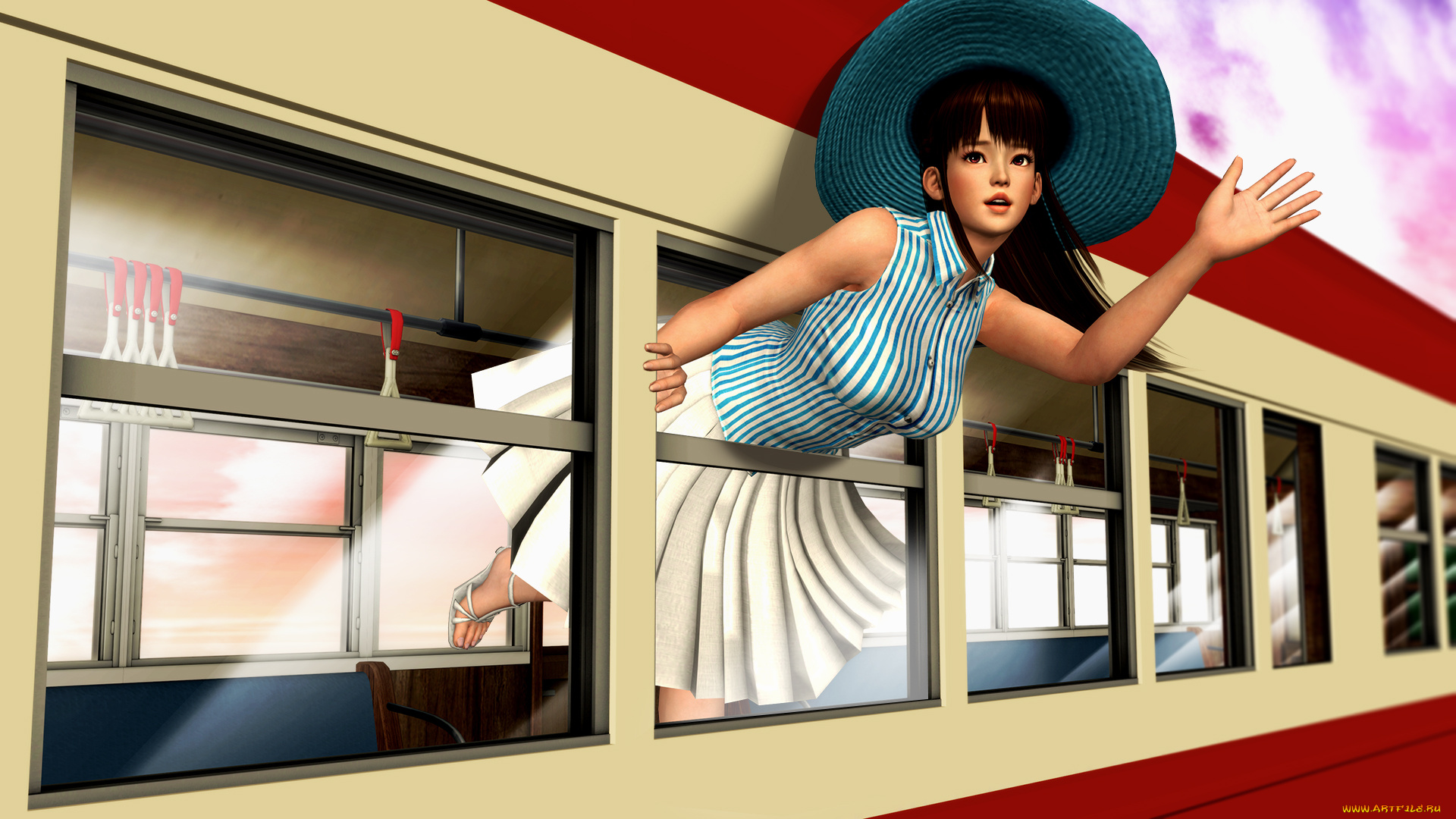 3д, графика, люди, , people, фон, взгляд, девушка