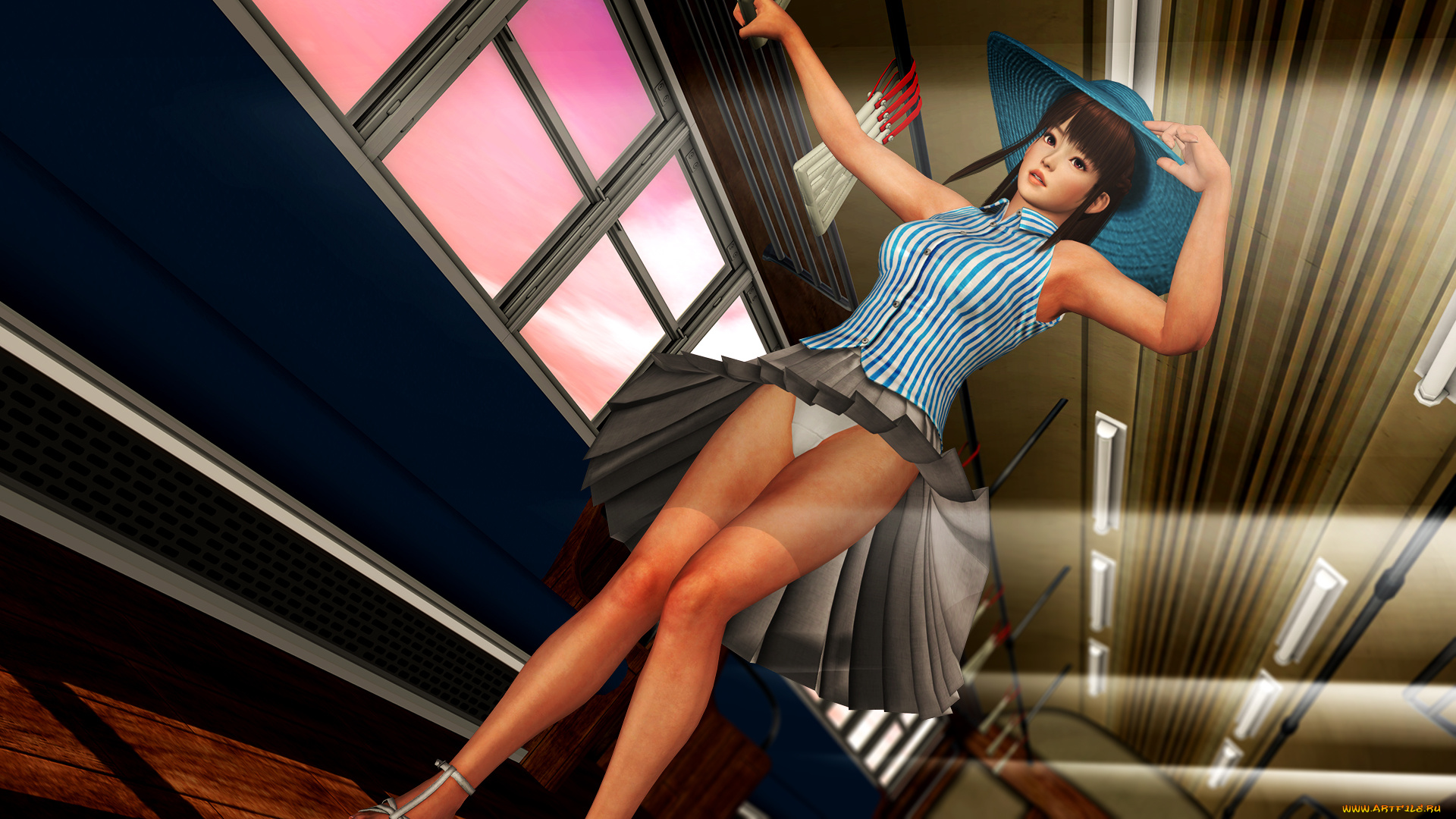 3д, графика, люди, , people, взгляд, фон, девушка