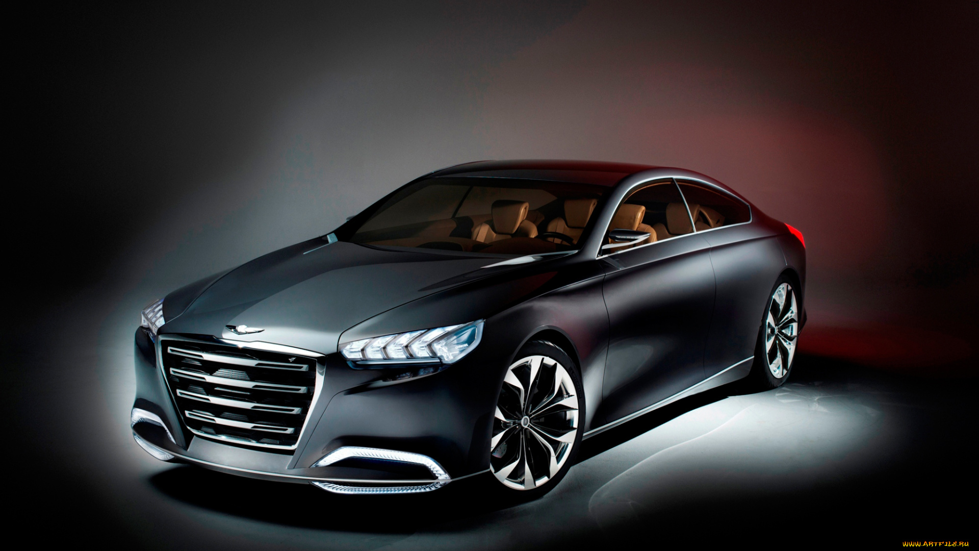 hyundai, hcd-14, genesis, concept, 2013, автомобили, hyundai, hcd-14, genesis, concept, 2013