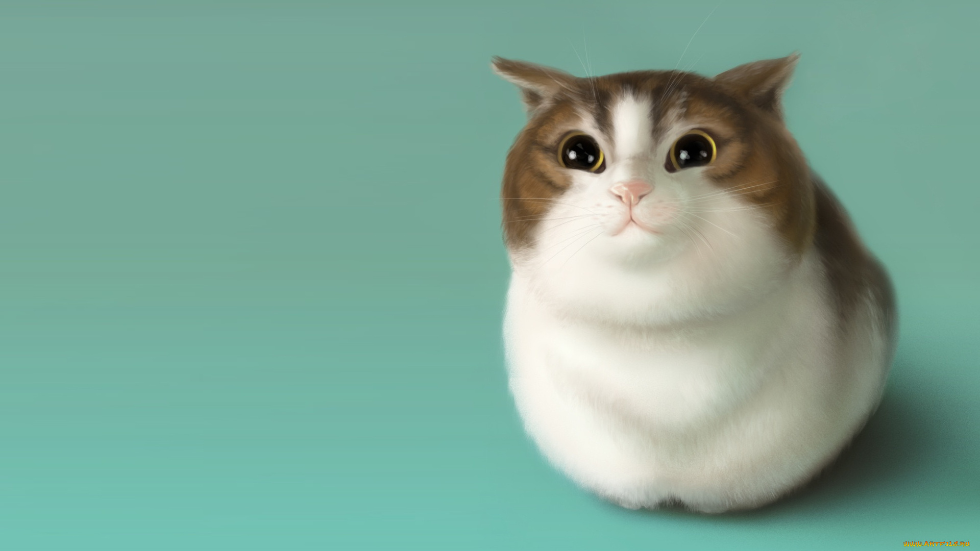 рисованное, животные, , коты, аниме, кошка, детская, настроение, арт, неко, рисунок