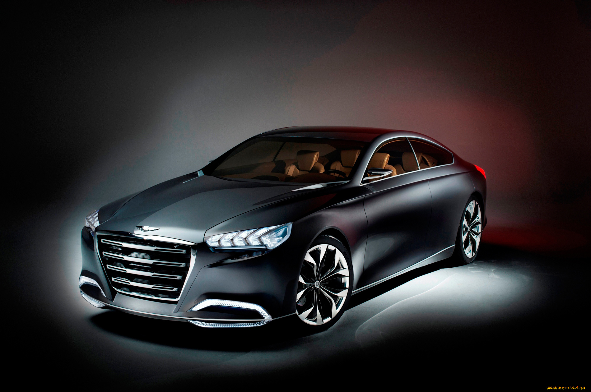 hyundai, hcd-14, genesis, concept, 2013, автомобили, hyundai, hcd-14, genesis, concept, 2013