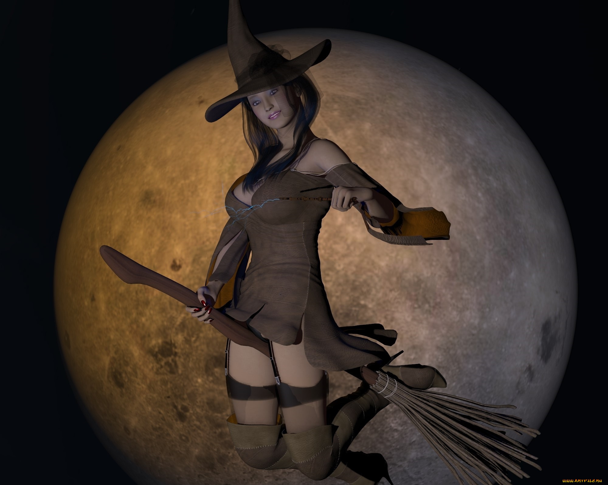 3д, графика, праздники, , holidays, фон, взгляд, девушка