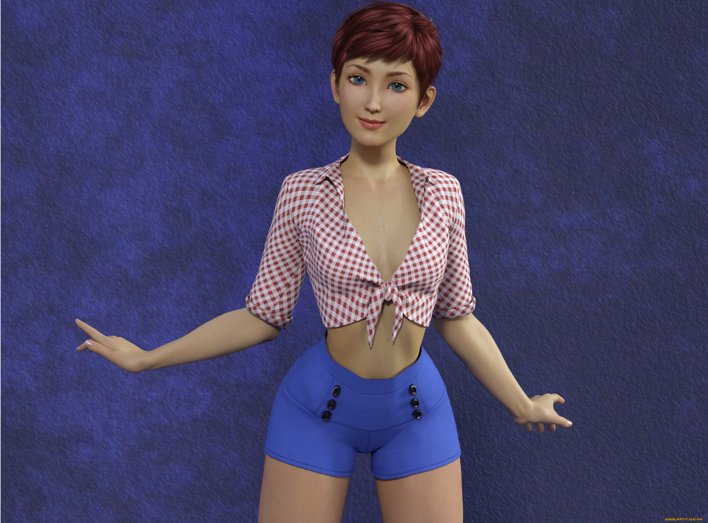 3д, графика, люди, , people, девушка, взгляд, фон