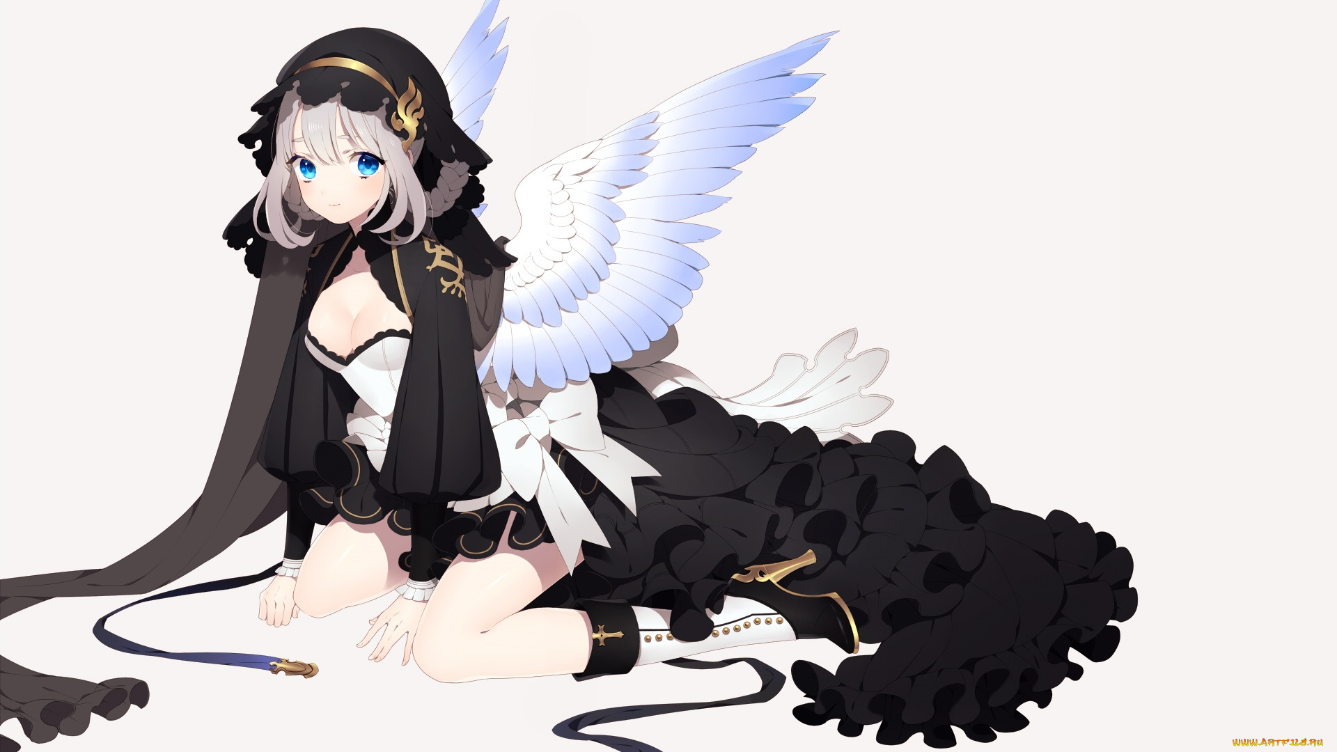 аниме, ангелы, , демоны, asahi, nini, ni02