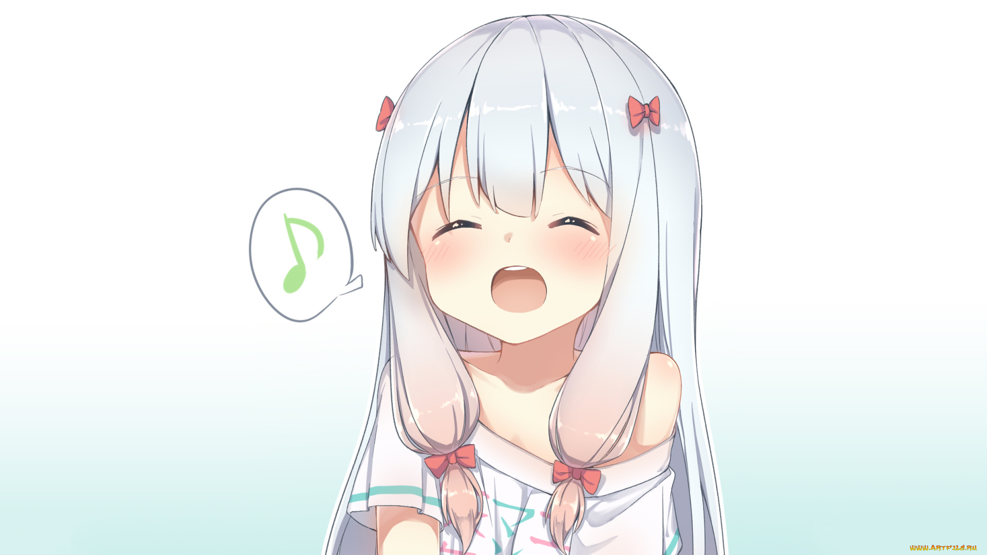 аниме, eromanga-sensei, девочка