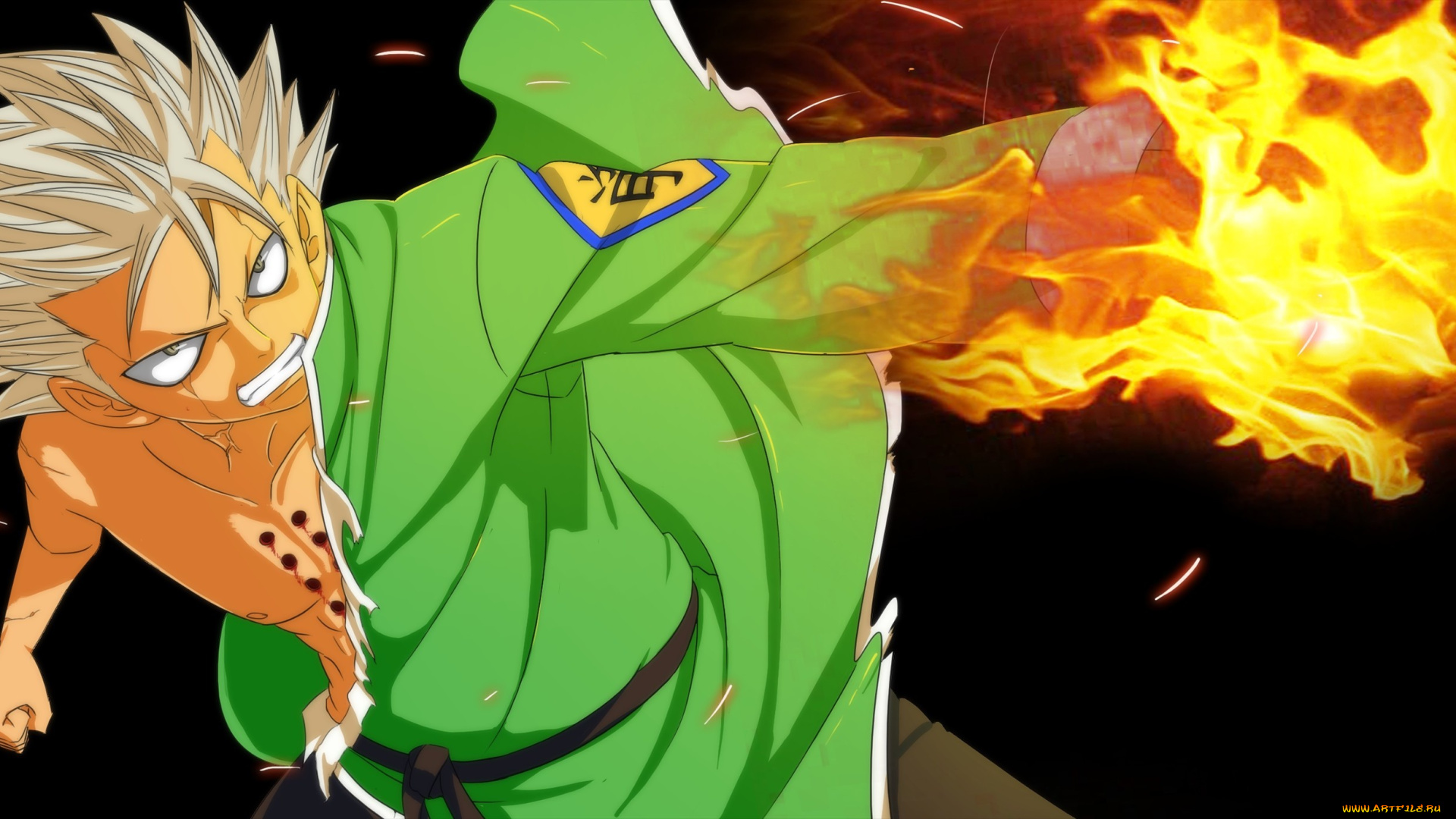 аниме, fairy, tail, spark, fairy, tail