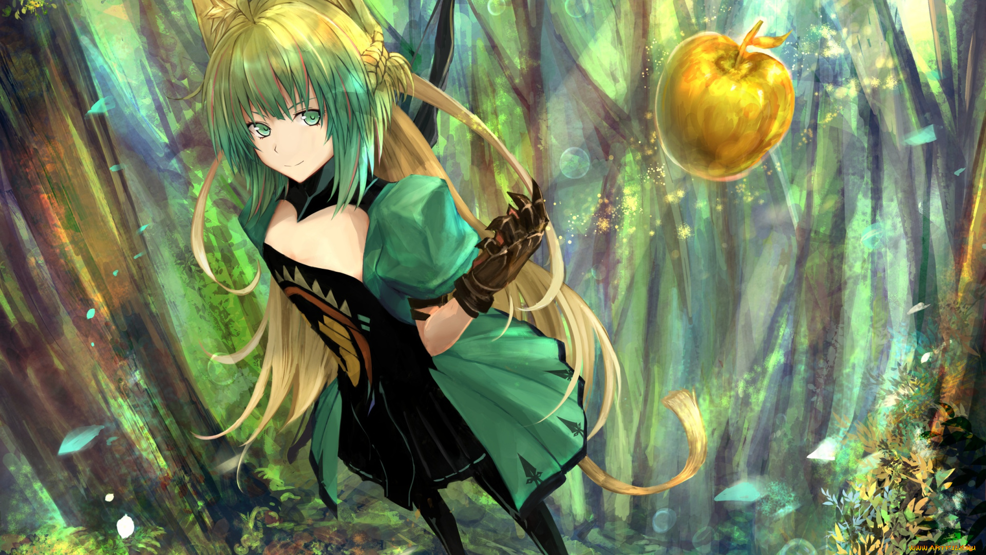 аниме, fate, stay, night, atalanta