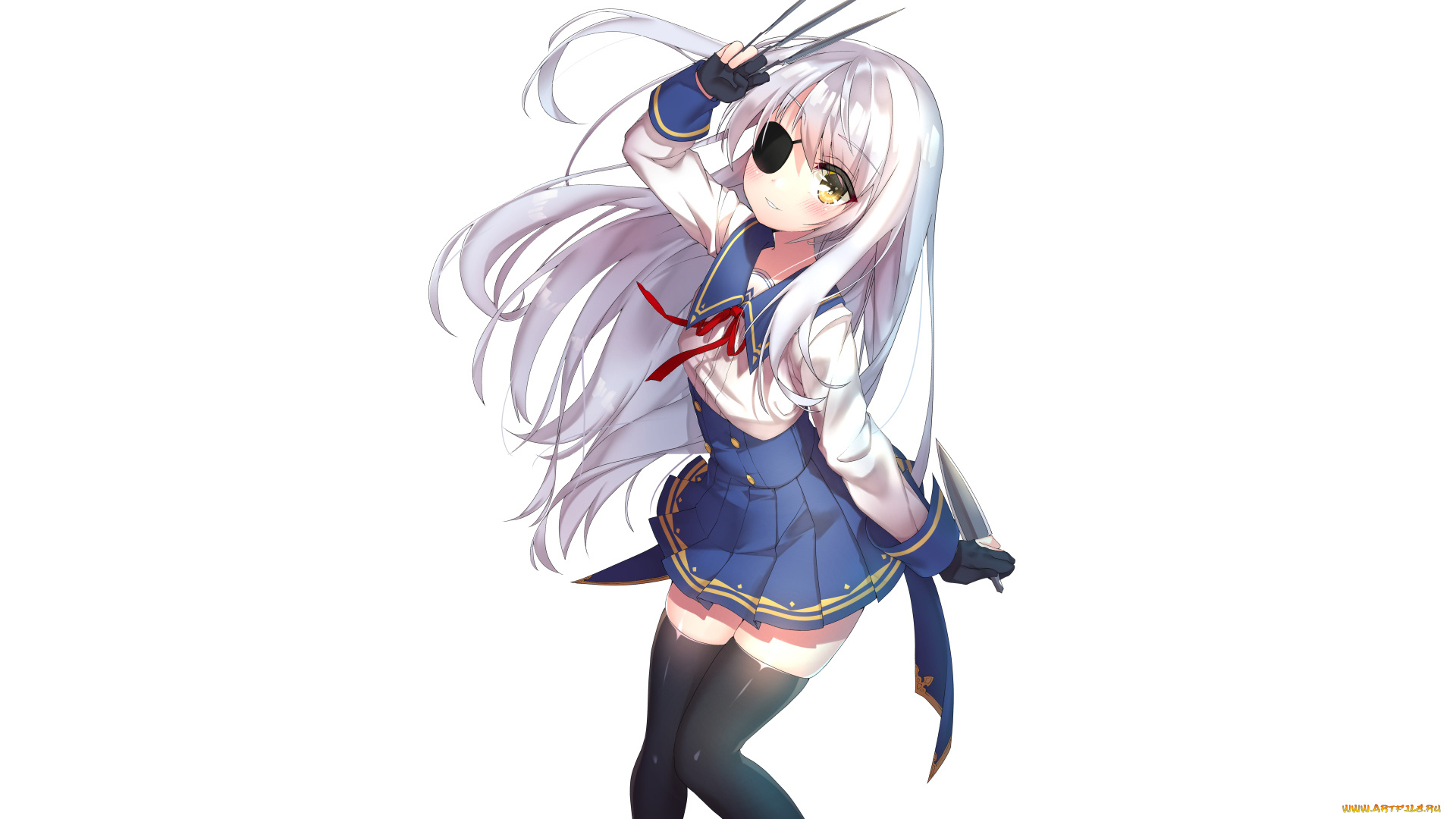 аниме, оружие, , техника, , технологии, фон, взгляд, девушка