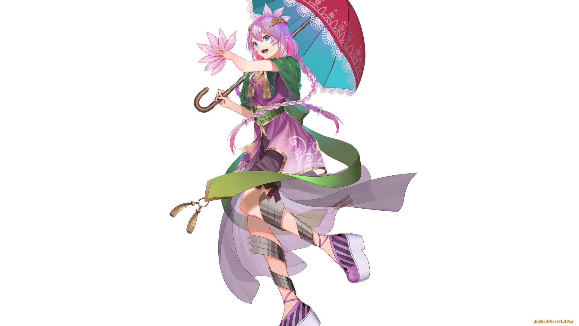 аниме, unknown, , другое, , фон, взгляд, девушка