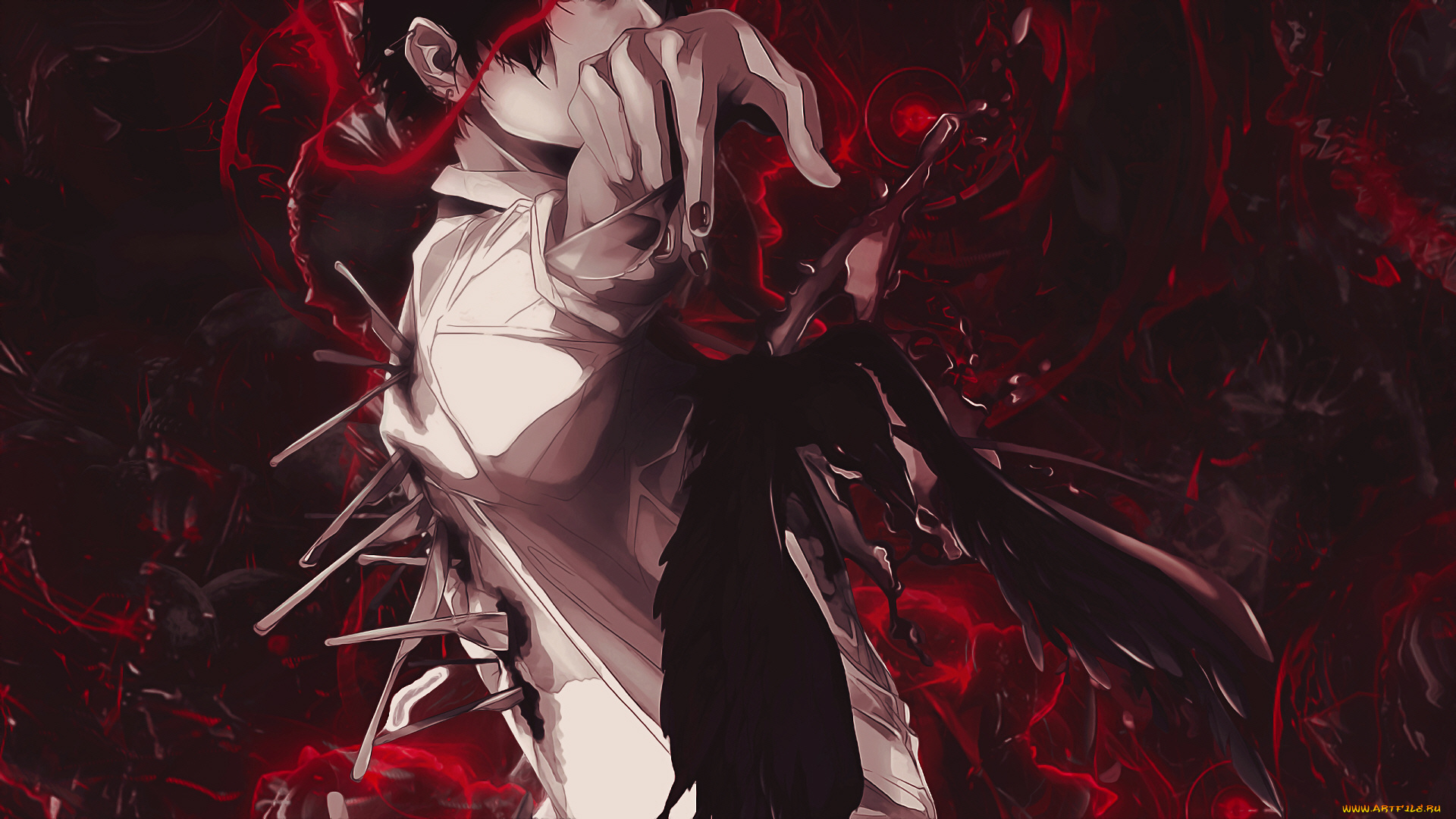 аниме, zankyou, no, terror, эхо, террора