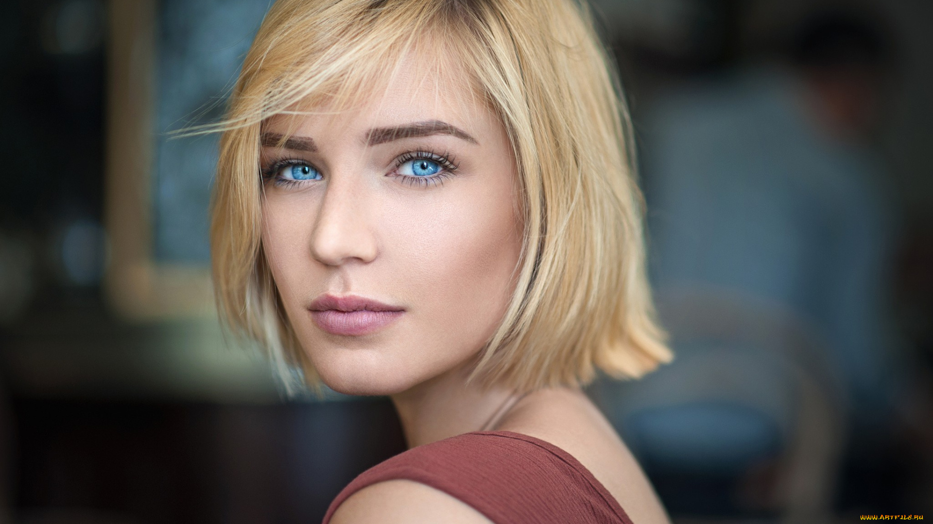 девушки, eva, mikulski, лицо, блондинка, модель, ева, микульски