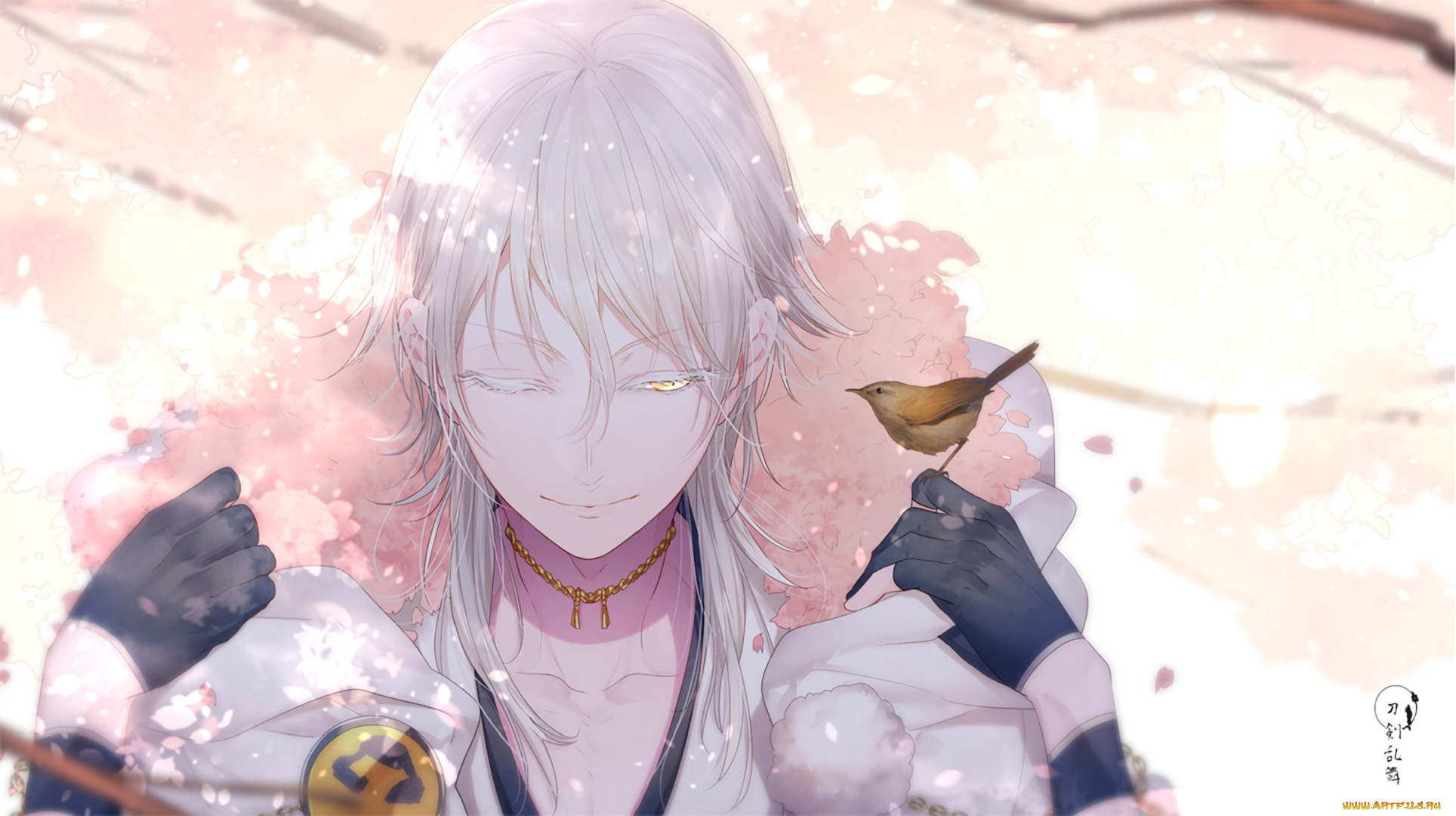 аниме, touken, ranbu, танец, мечей