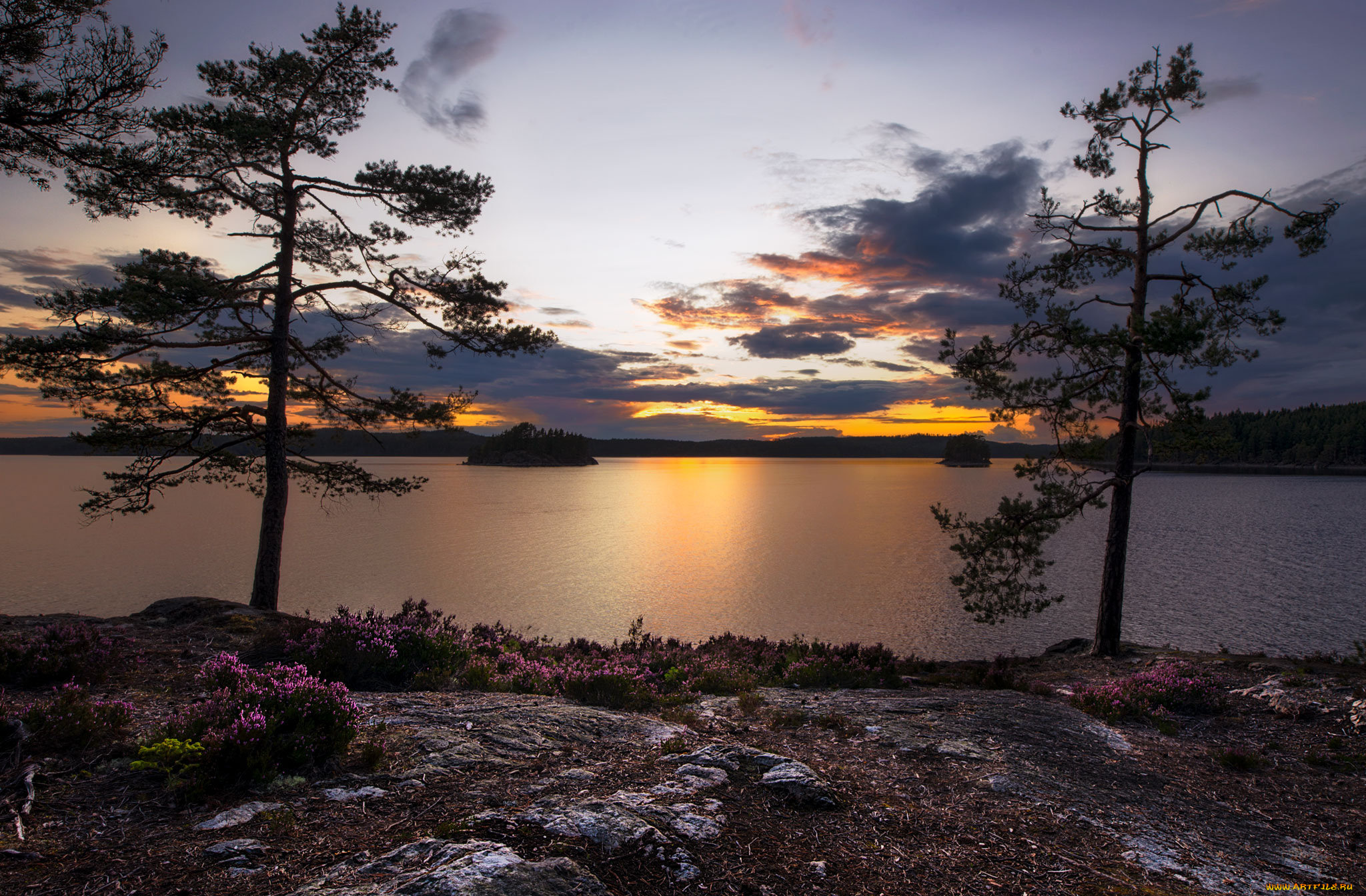 природа, реки, озера, простор