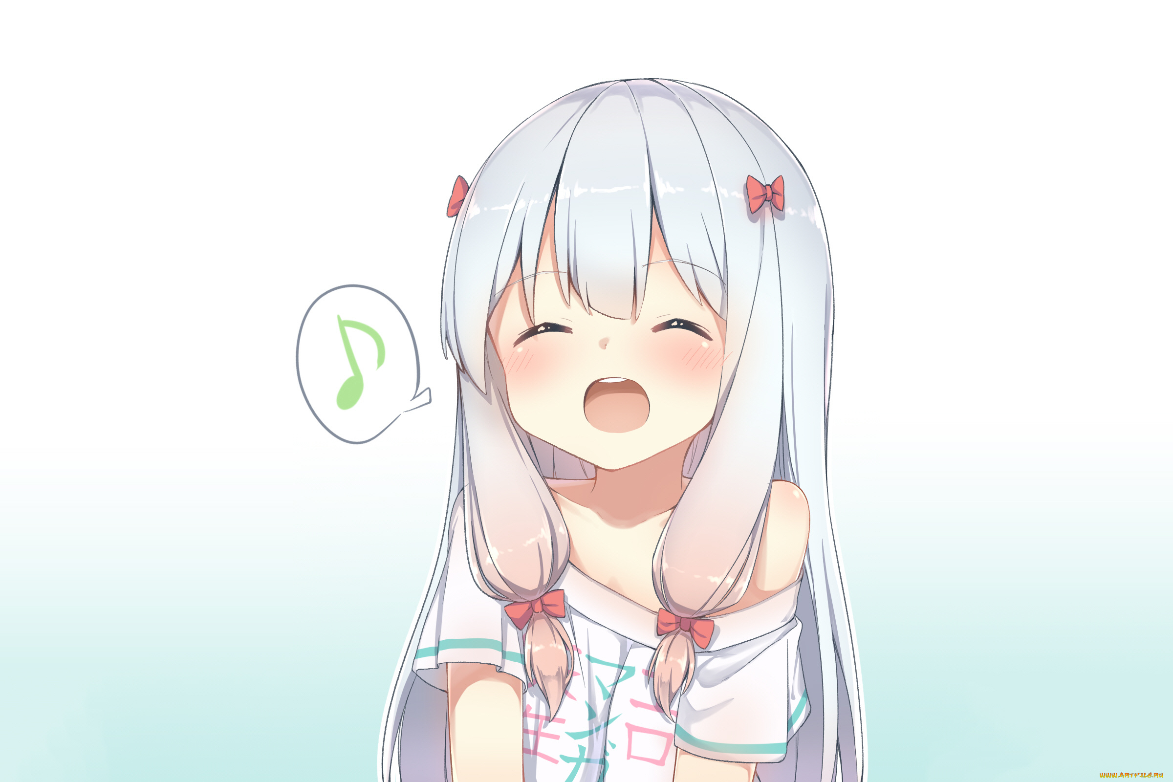 аниме, eromanga-sensei, девочка