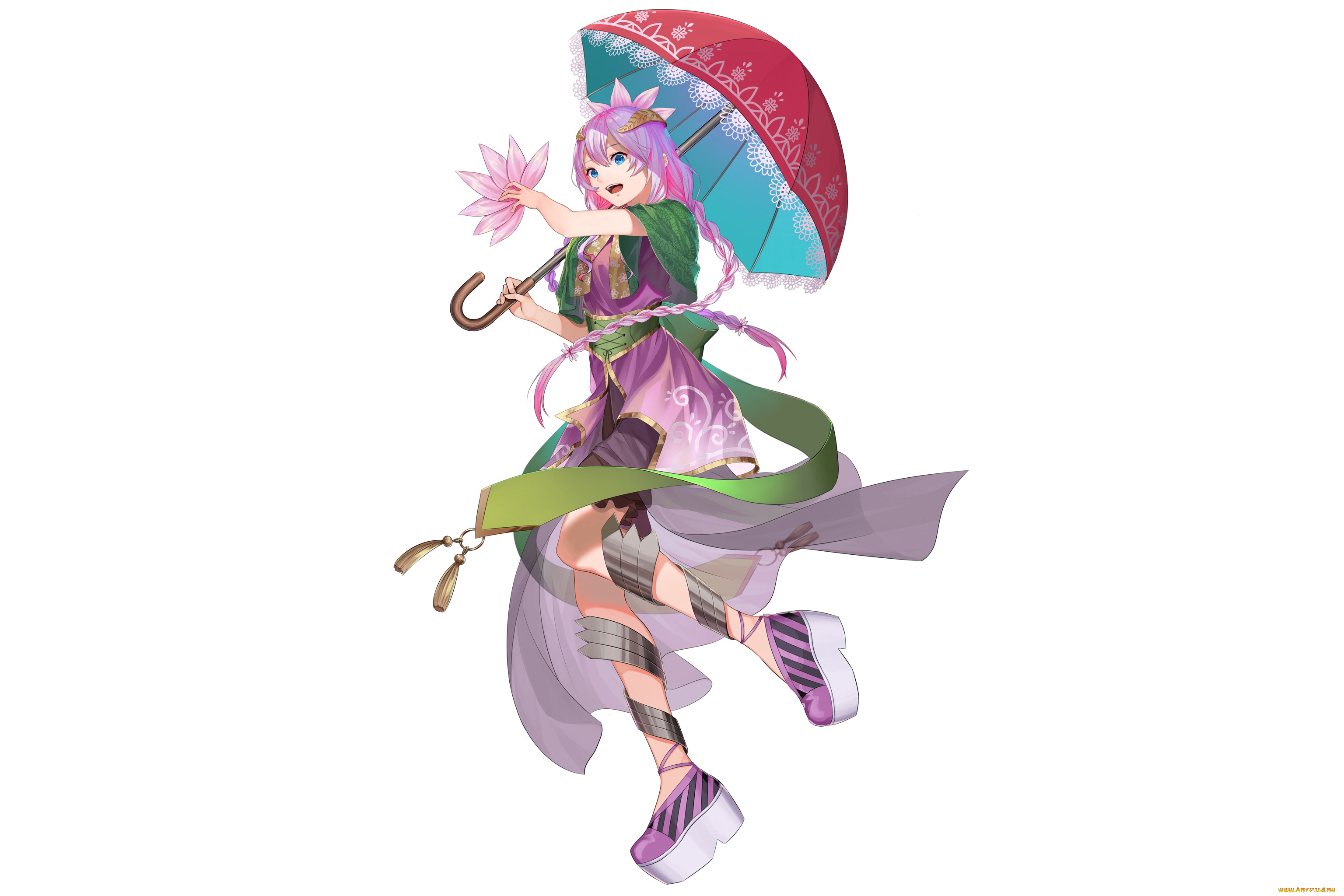 аниме, unknown, , другое, , фон, взгляд, девушка