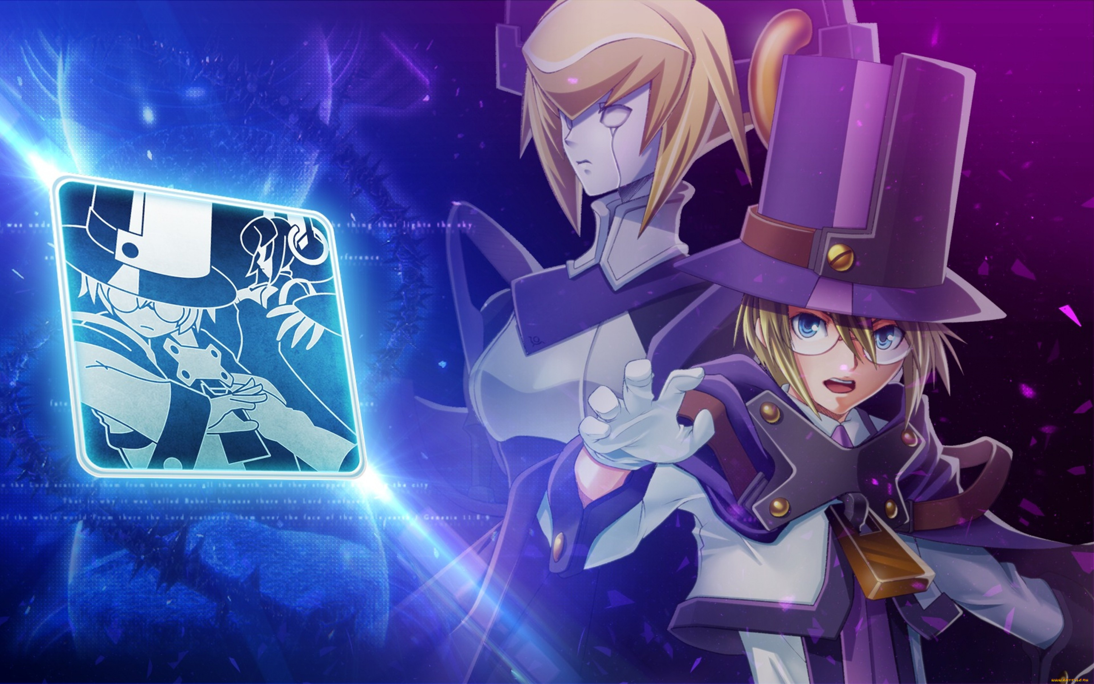 аниме, blazblue, chrono, phantasma